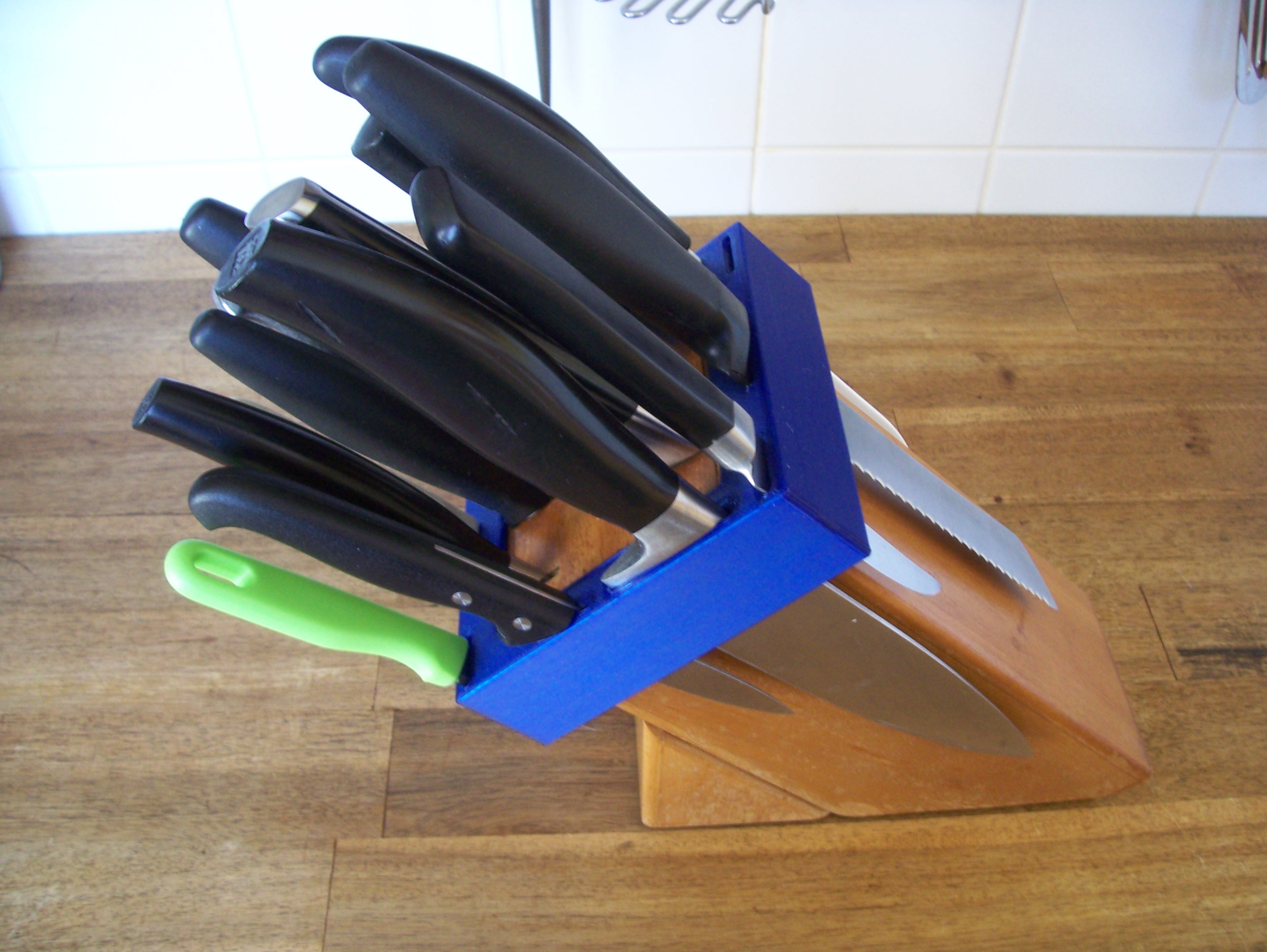 Knifeblock Extension Attachment / Messerblock Erweiterung Aufsatz