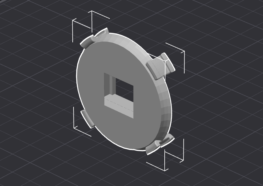 Keystone Cap for Ethernet RJ45 Cable Spool