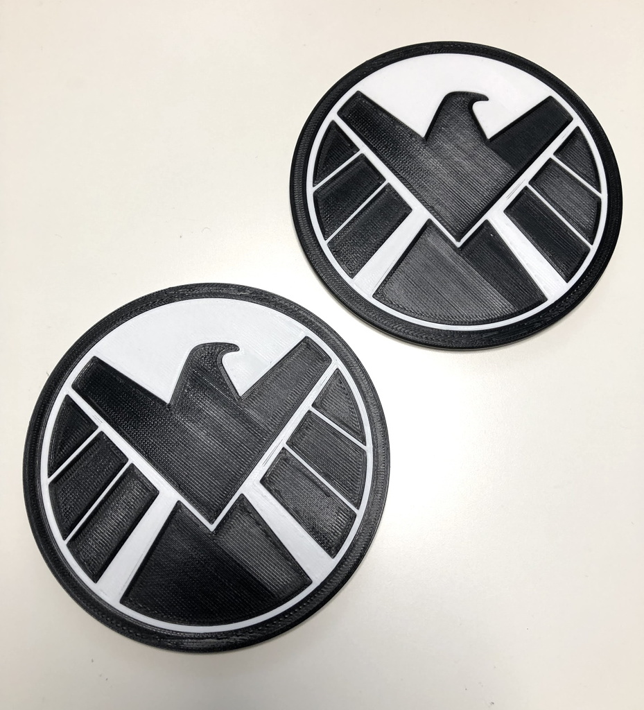 Agents of SHIELD Coaster by mirabatek | Download free STL model ...