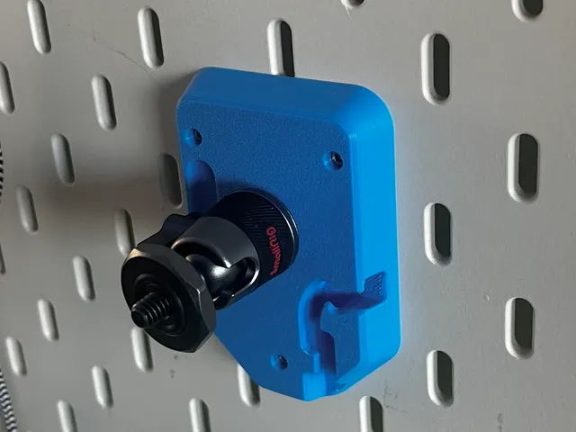 Skadis Mount for Smallrig Ball Joint with T-Nut