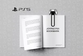 Joypad PS5 Keychain & Bookmark