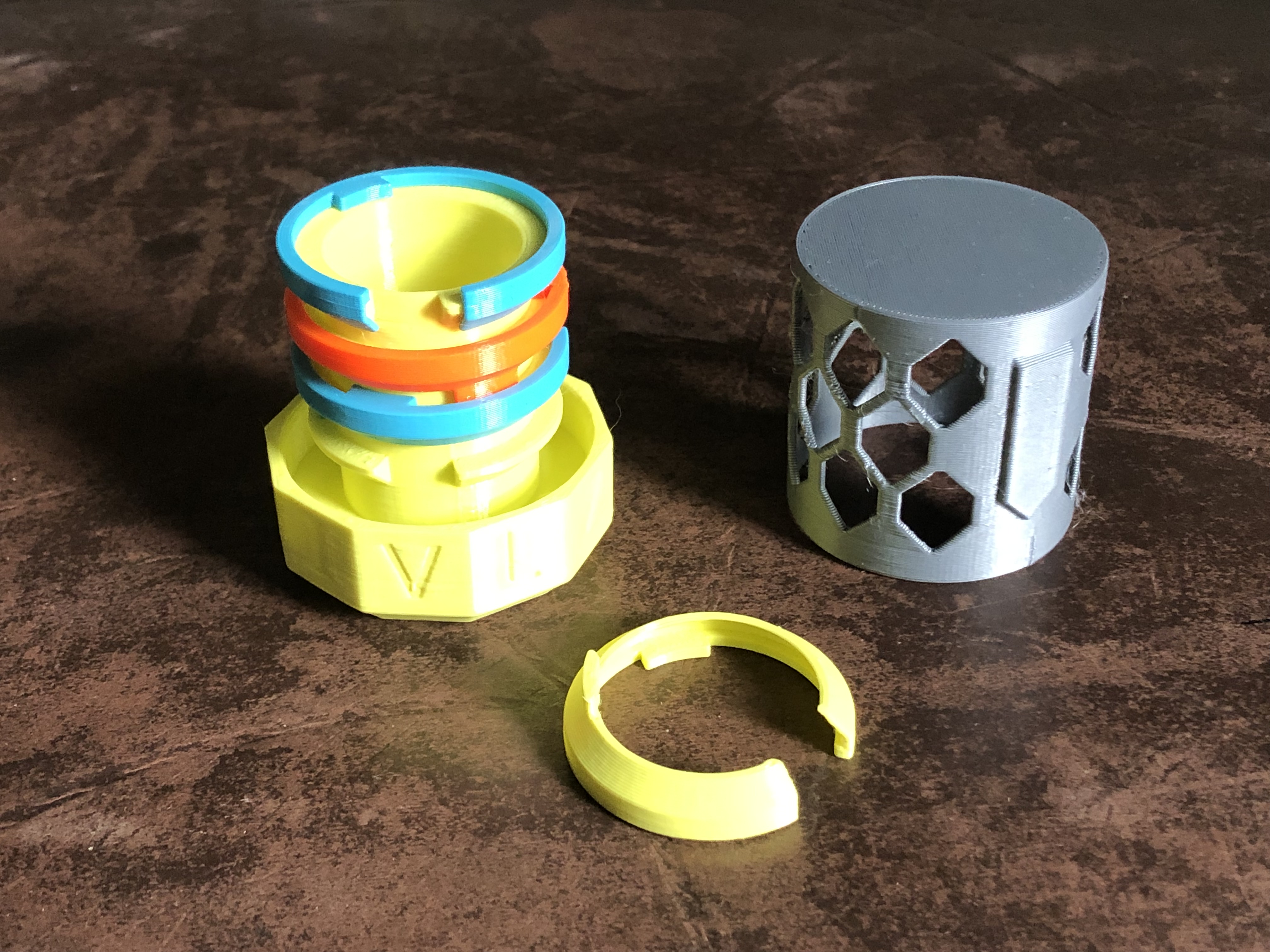 Miniatura 9 do modelo 3D Feynman's Dial Combination Lock Box