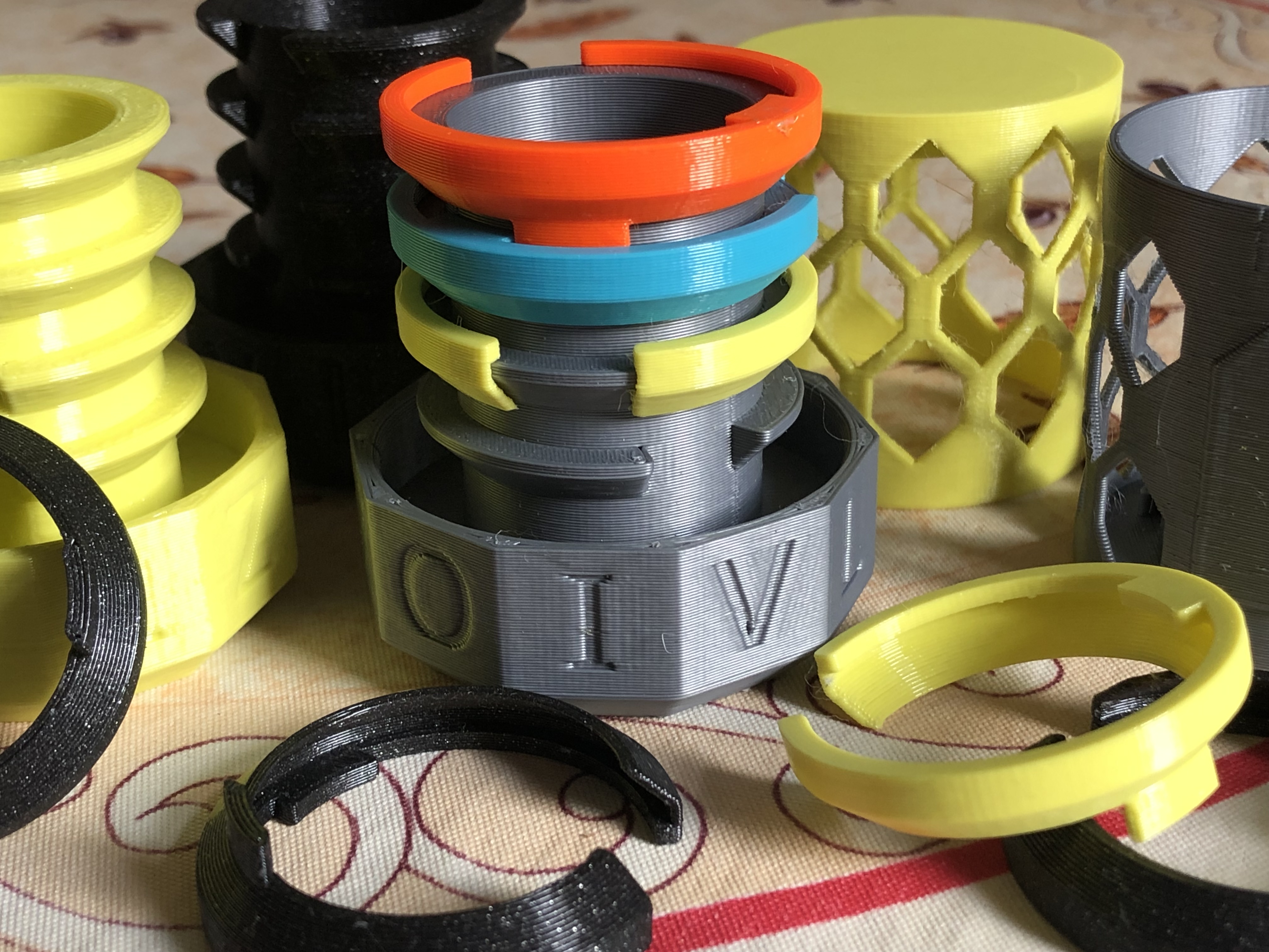 Miniatura 13 do modelo 3D Feynman's Dial Combination Lock Box