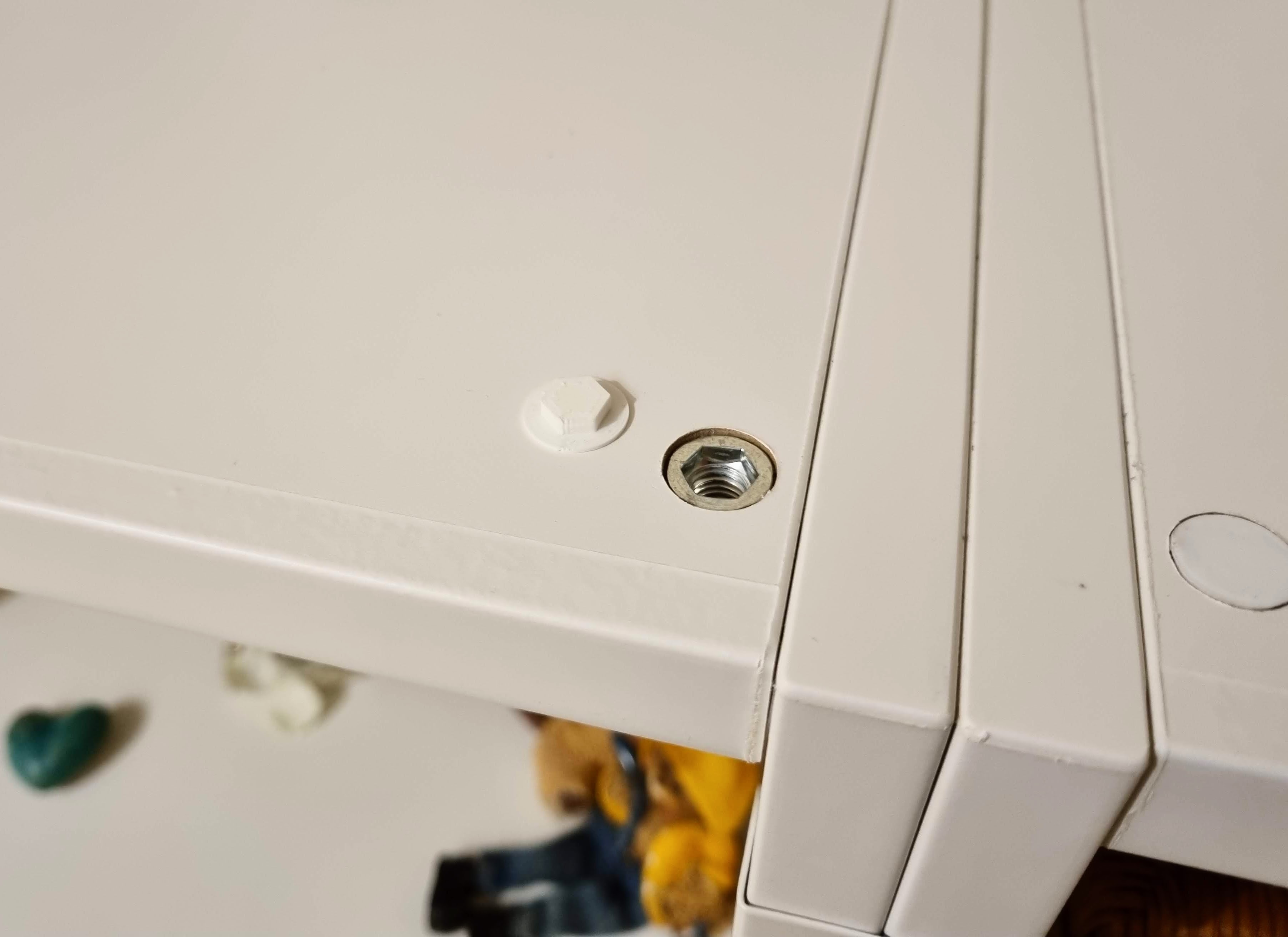 IKEA PLATSA screw hole cover
