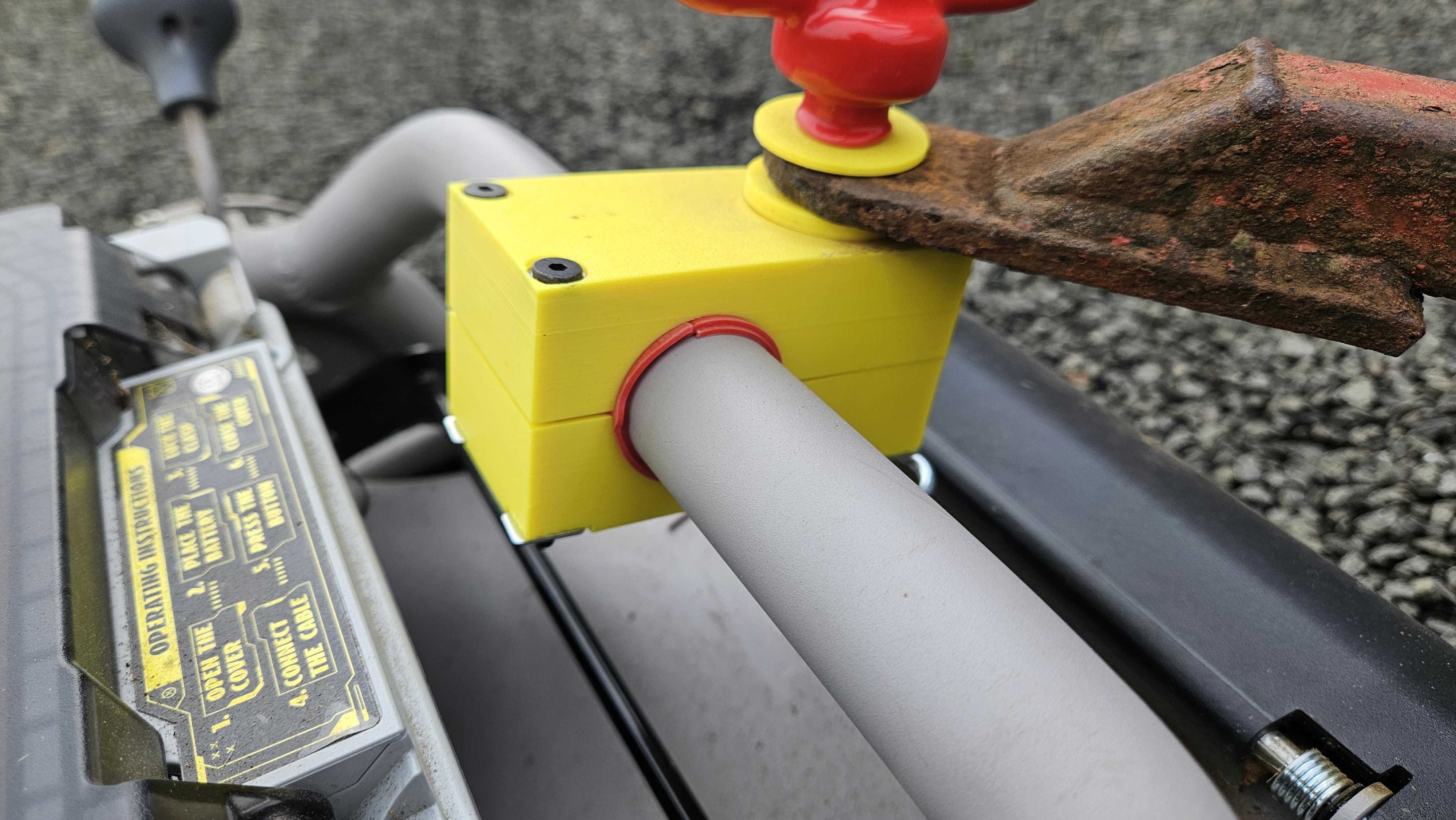 Mowrator trailer mount