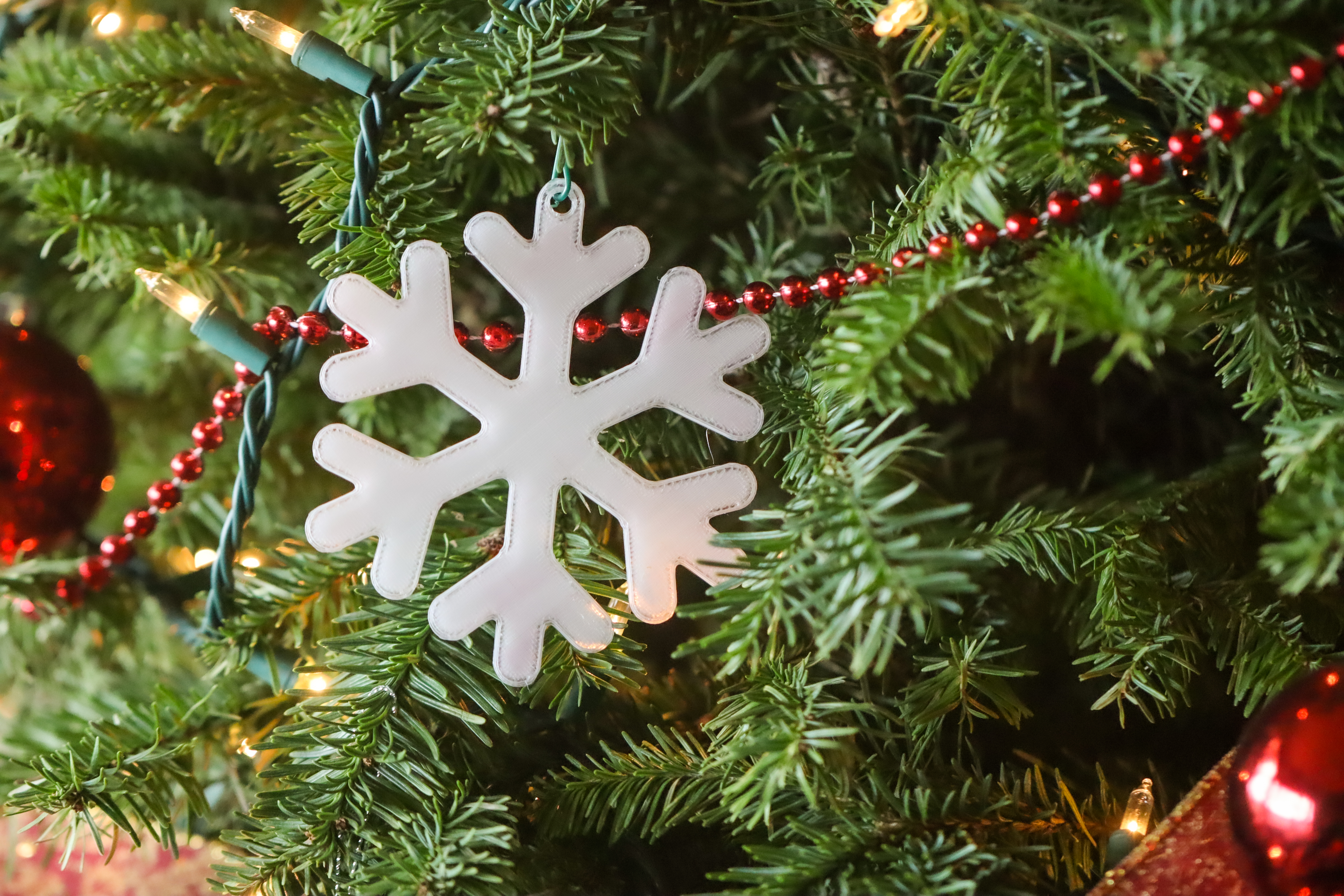 Yet Another Snowflake Ornament! 3d & 2d Files