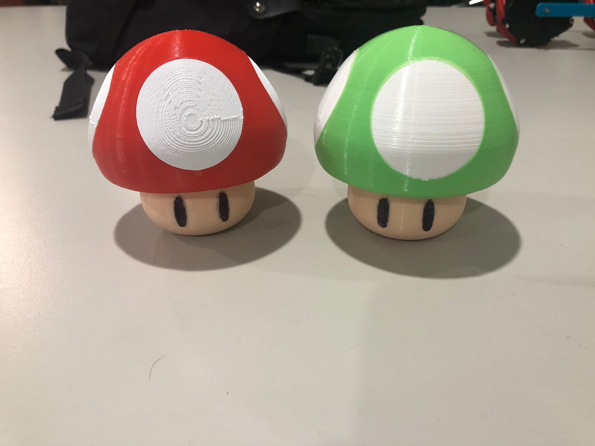 Mario Mushrooms 3D model thumbnail