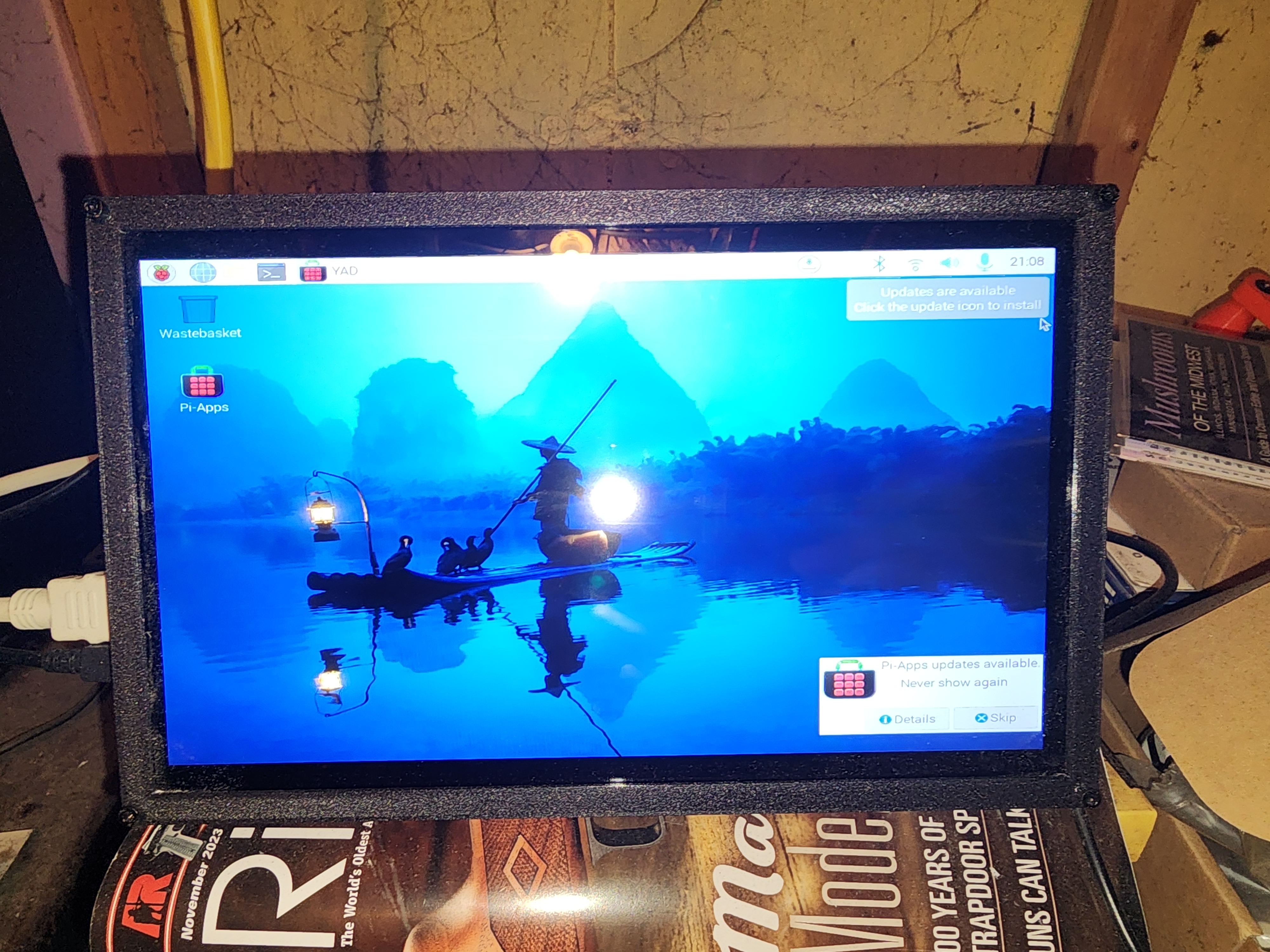 Hamtysan 10.1" touchscreen enclosure — miniatura 4