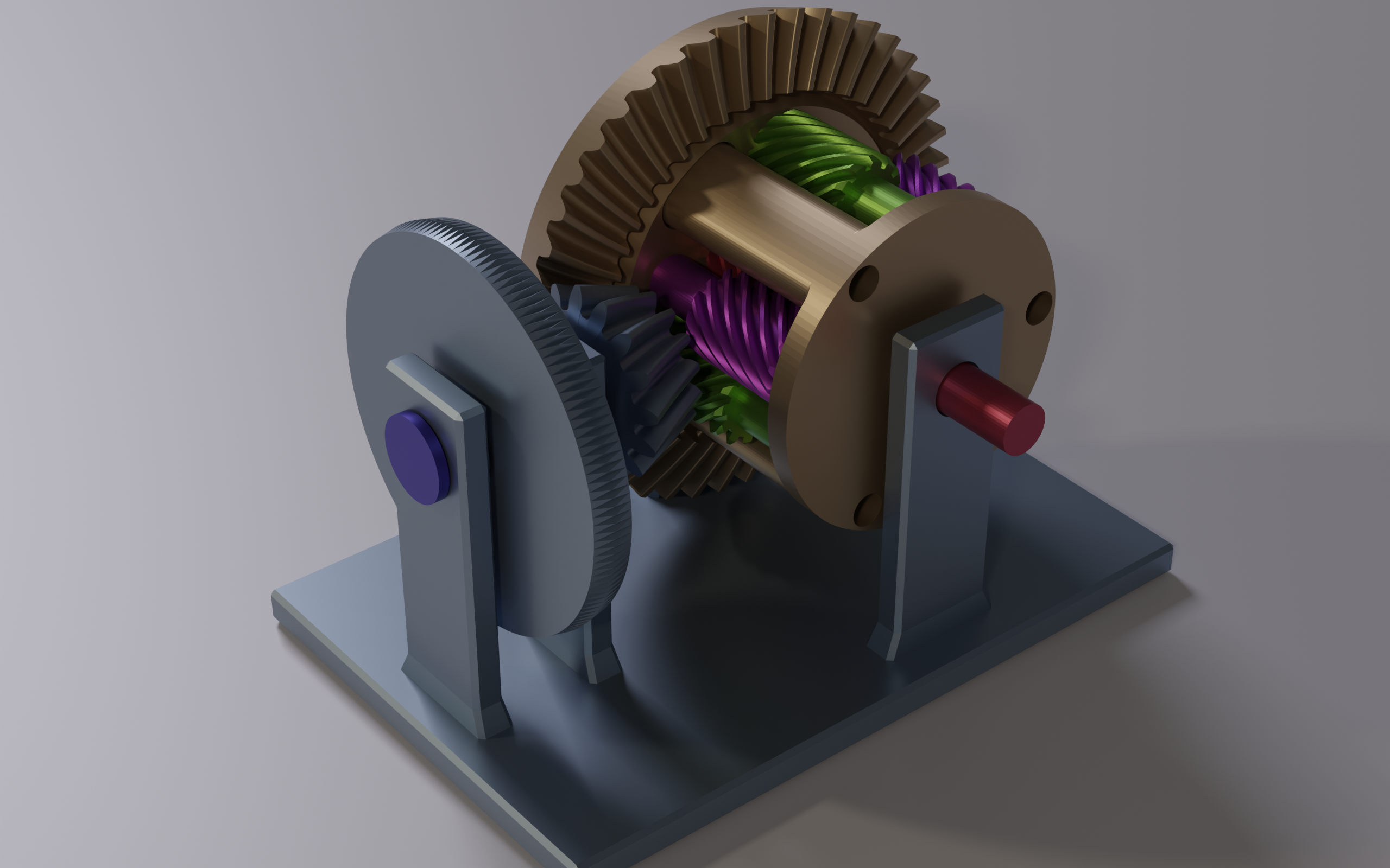Torsen Differential Type 2 - with base