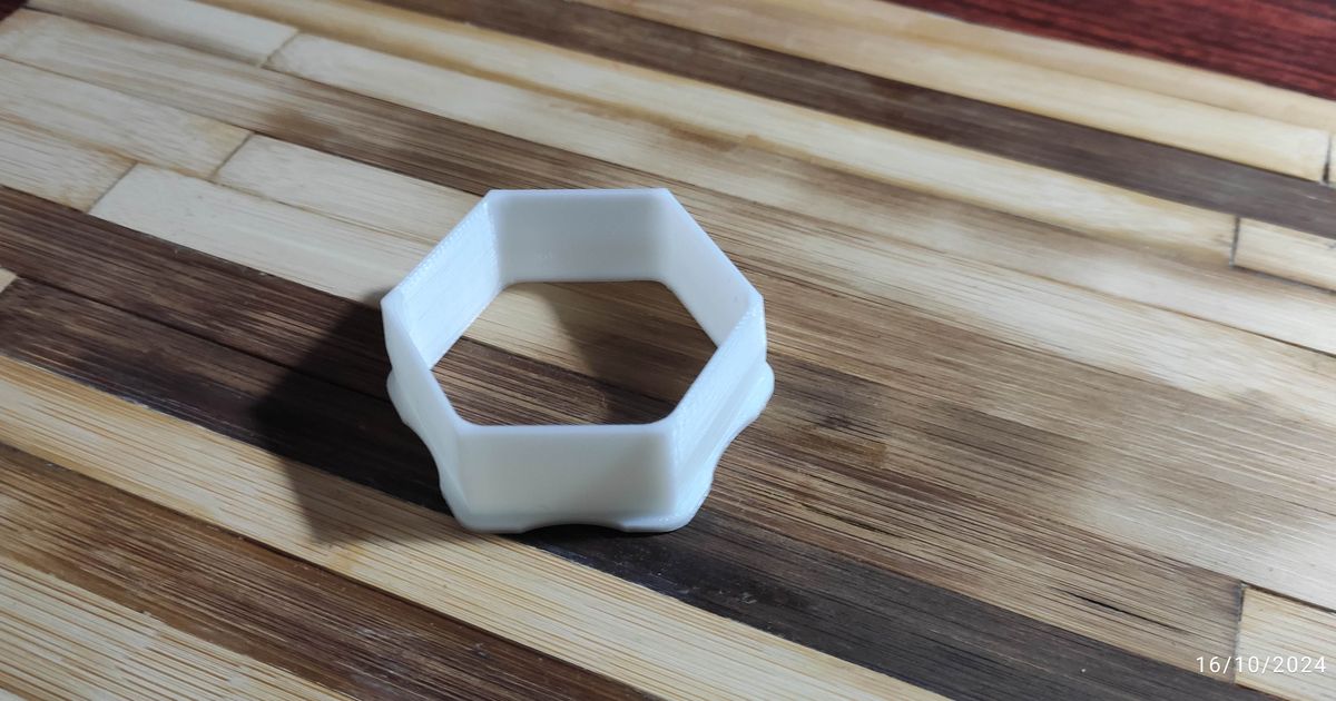 cookie cutter hex by alberto alberoni Download free STL model