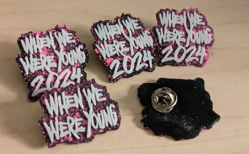When We Were Young 2024 Pins