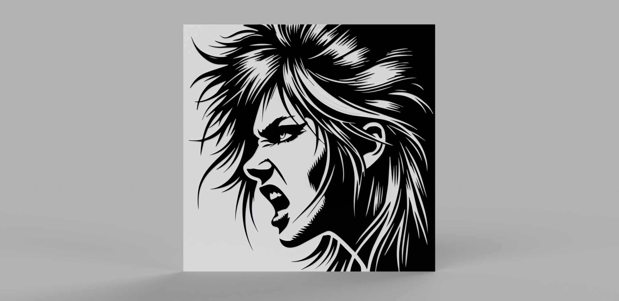 Mad Girl Wall Art
