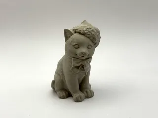 Cute Christmas Kitten