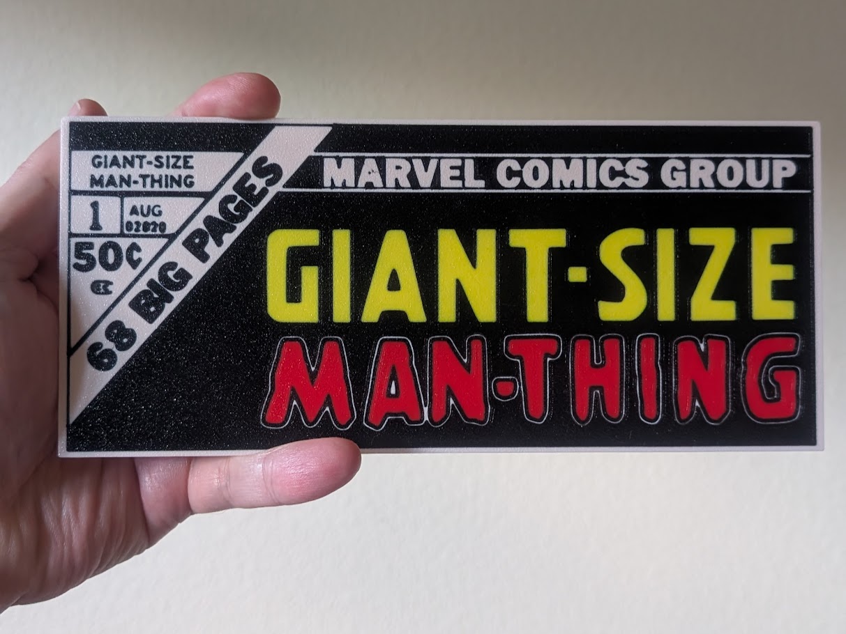 Giant-Size Man-Thing #1 Sign