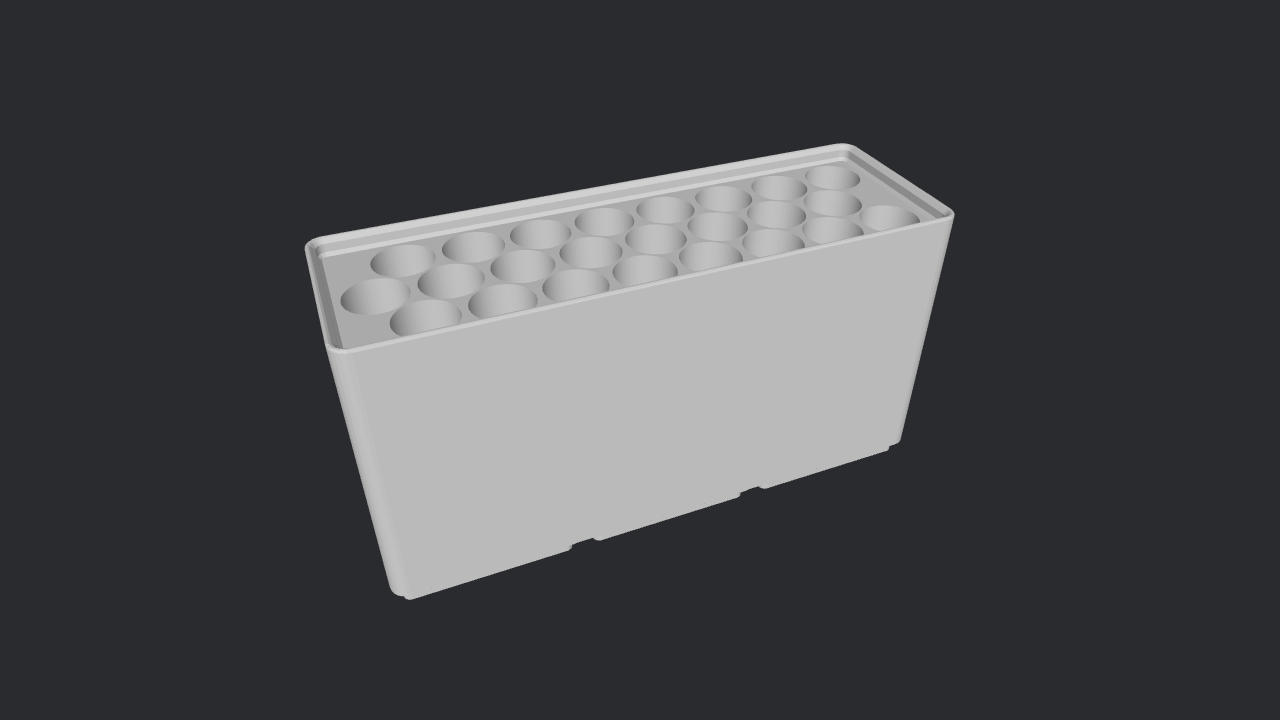 308 interference fit Gridfinity compatible storage. — thumbnail 2