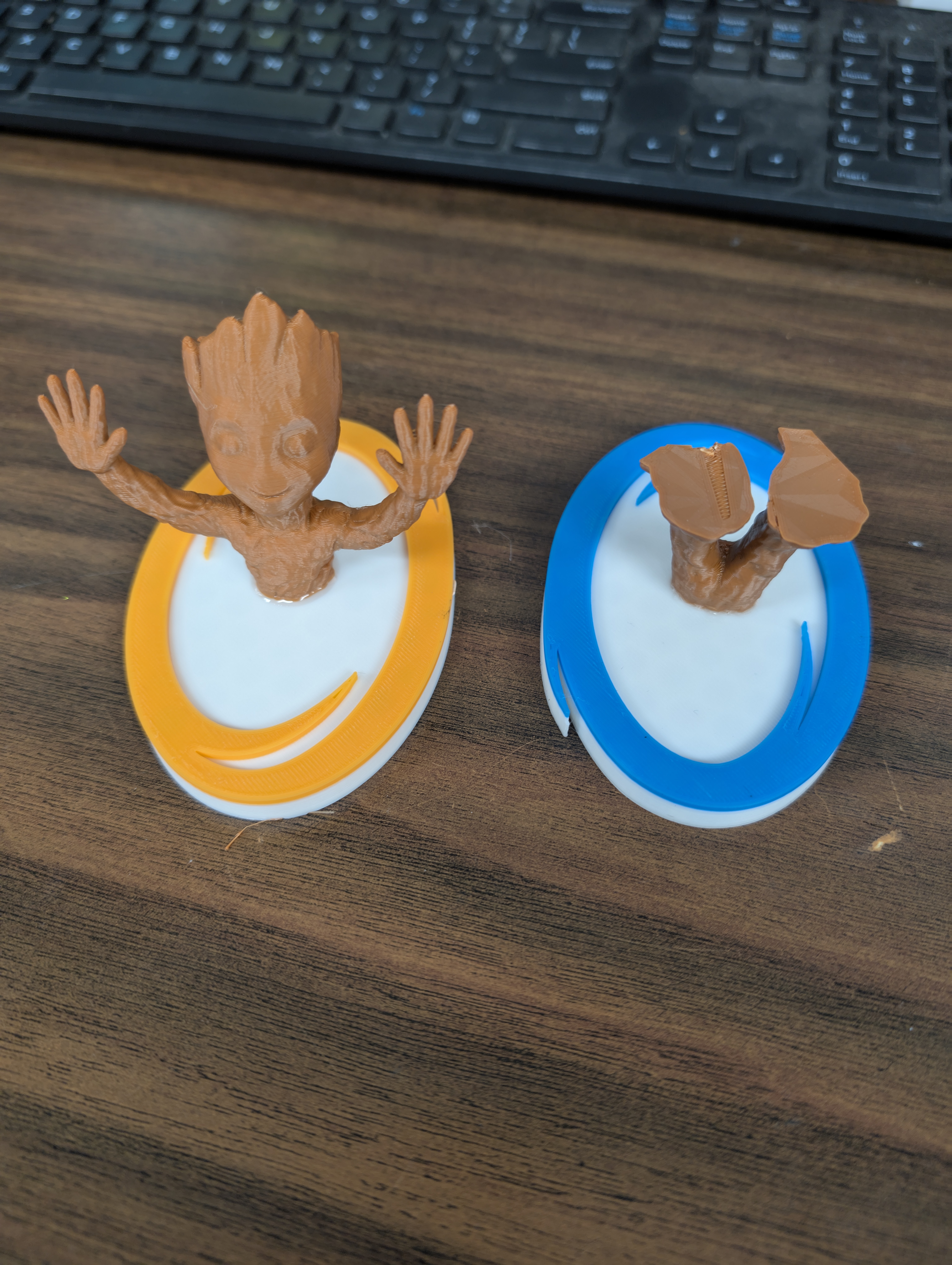 Groot stuck in Portal