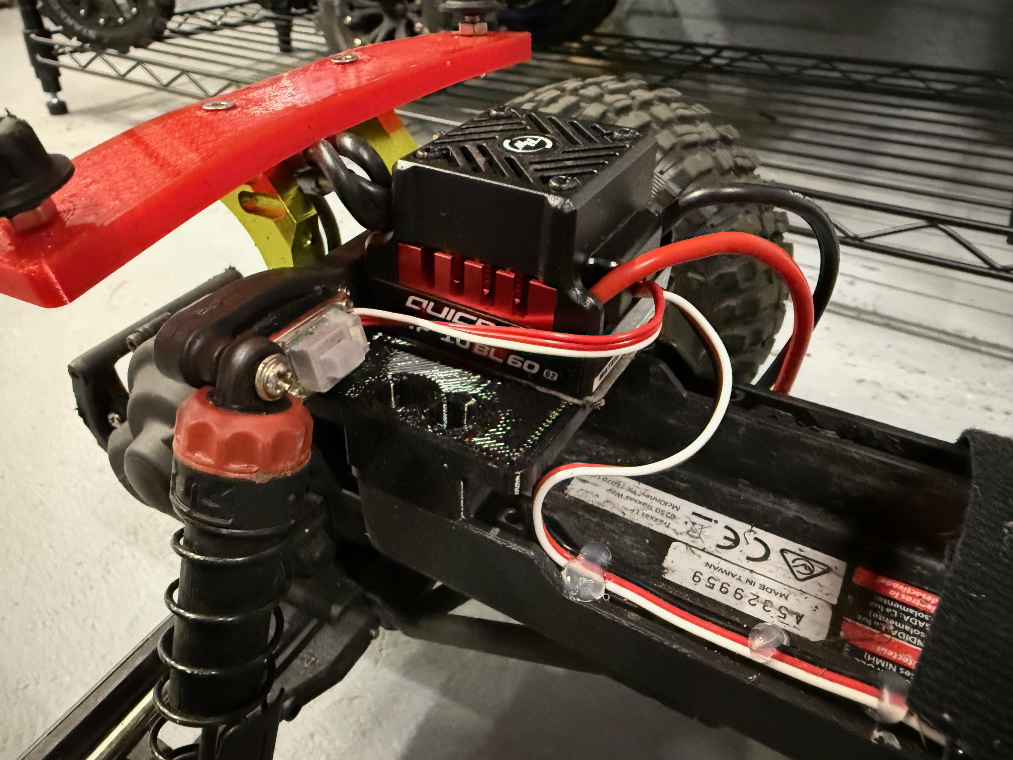 Stampede 2WD ESC Mount