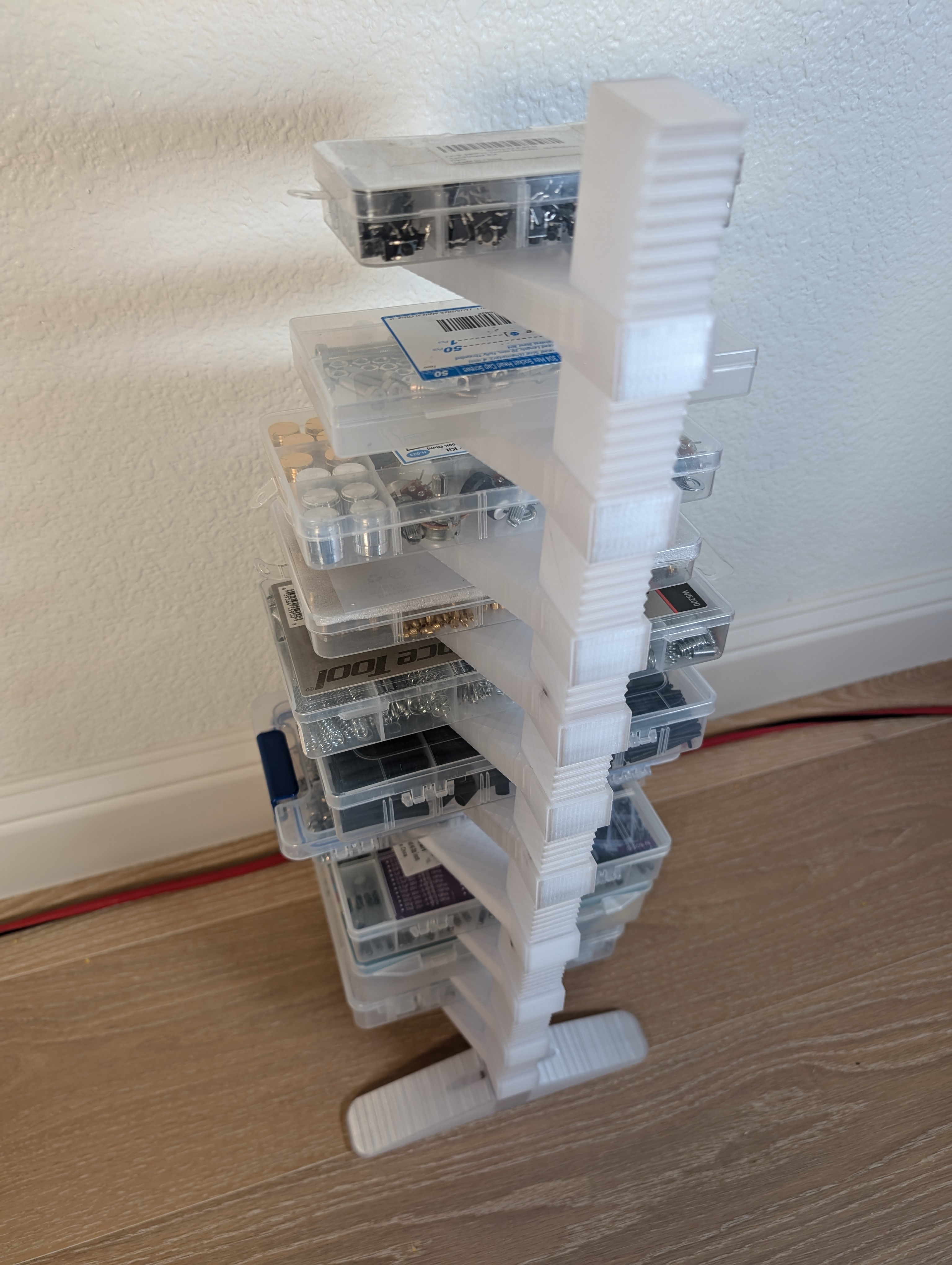 Shelving unit for component boxes — thumbnail 2