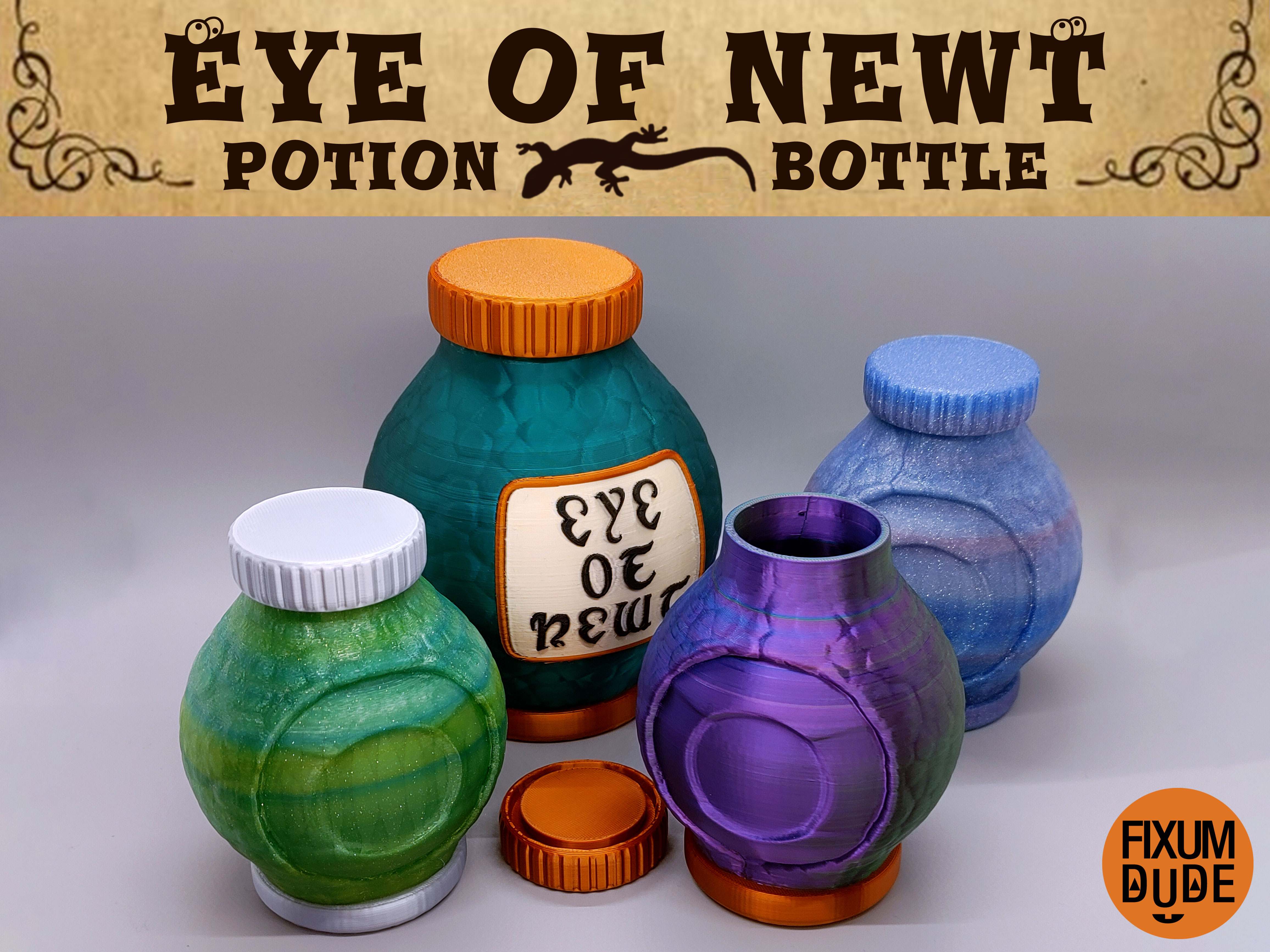 Eye of Newt Potion Bottle