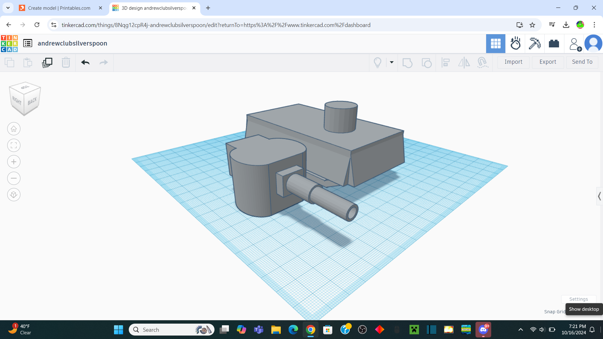 tank with rotating turret