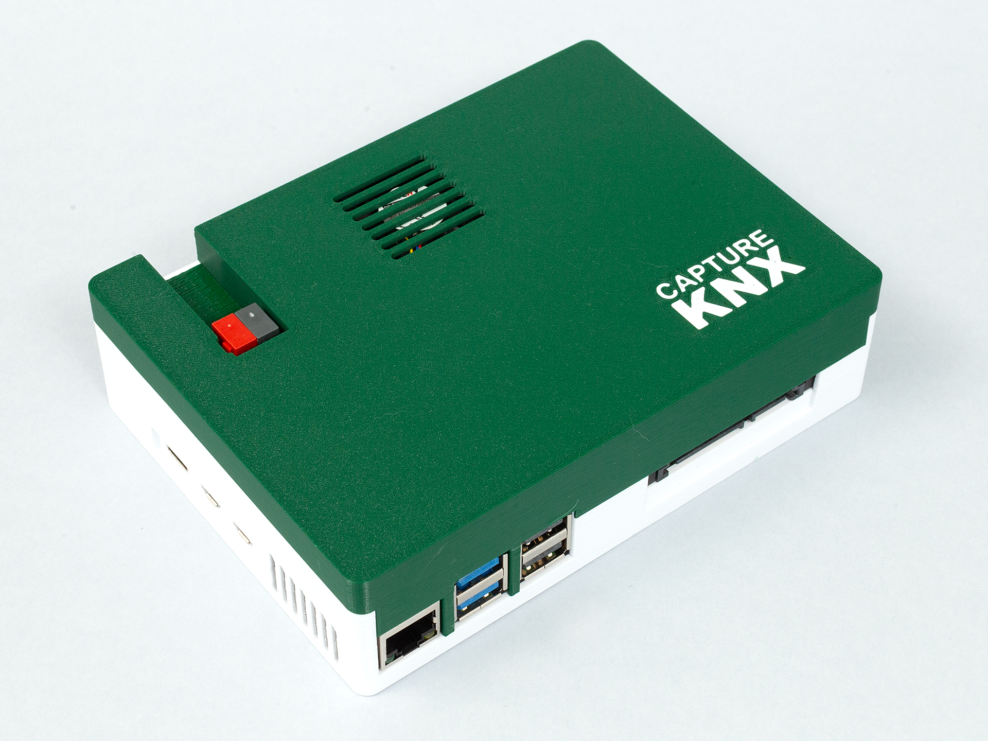 captureKNX SSD Case for Weinzierl KNX Hat