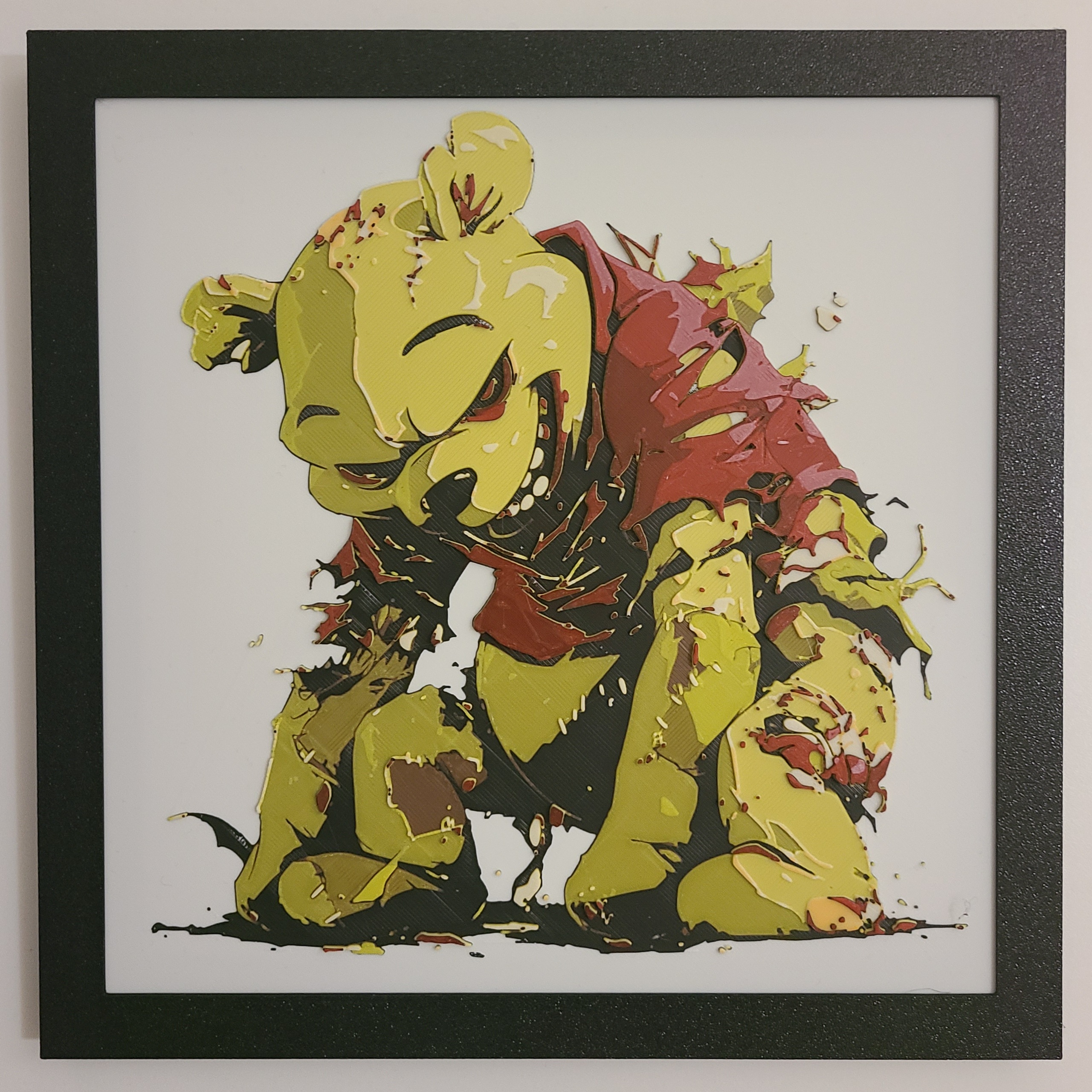 Zombie Pooh - Filament Painting