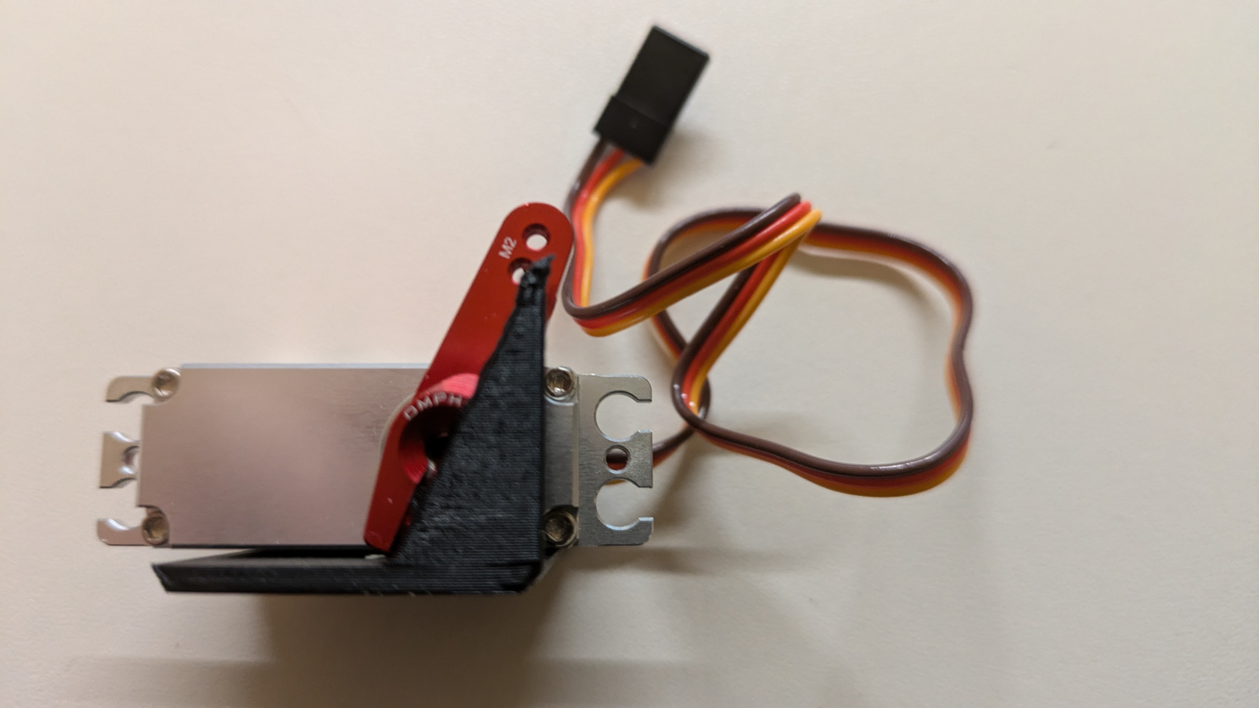 OMP M4 Max: Tail Servo DS3515T Alignment Aid