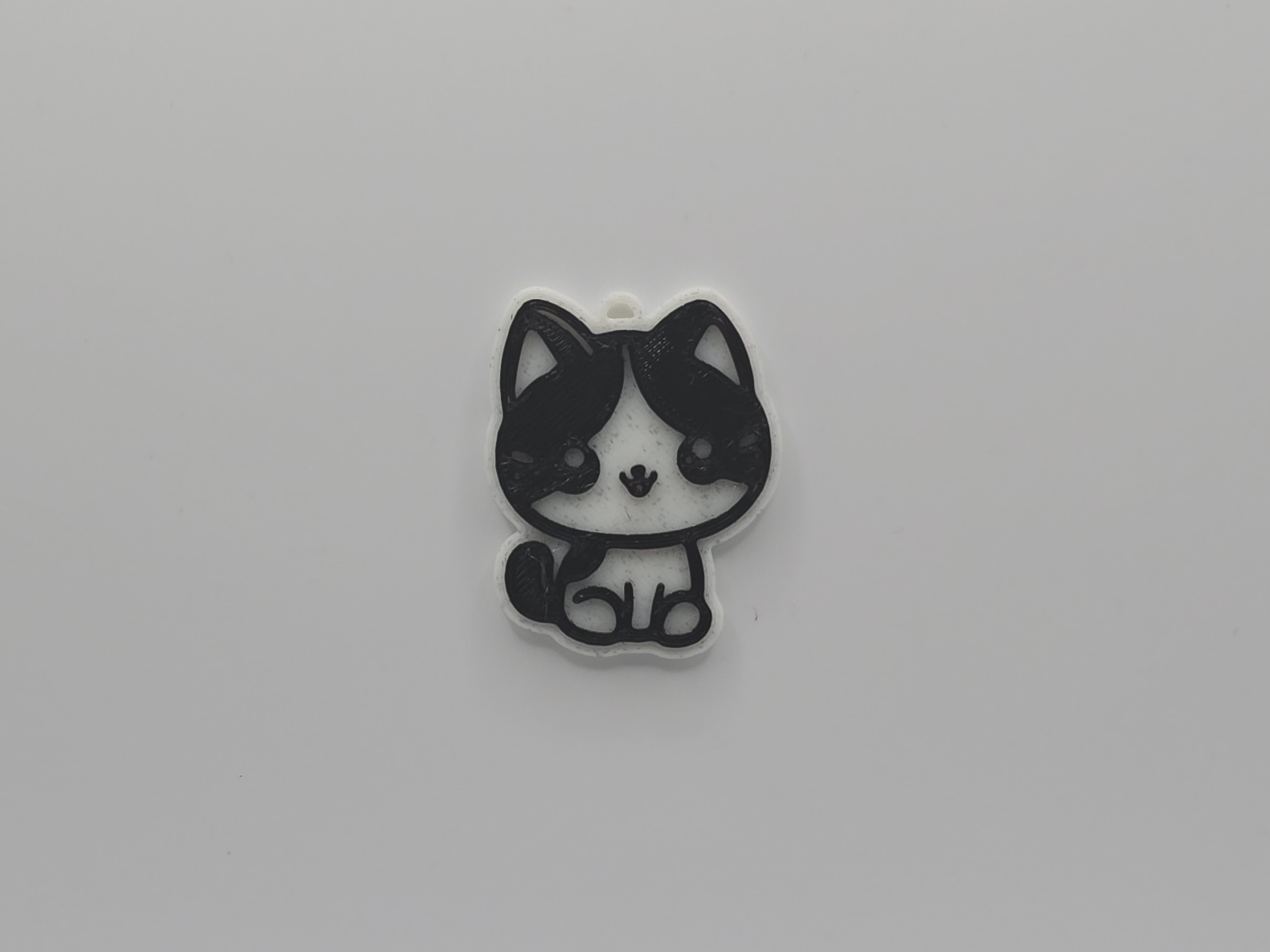 Cute Cat Keychain by FC2M3D Download free STL model