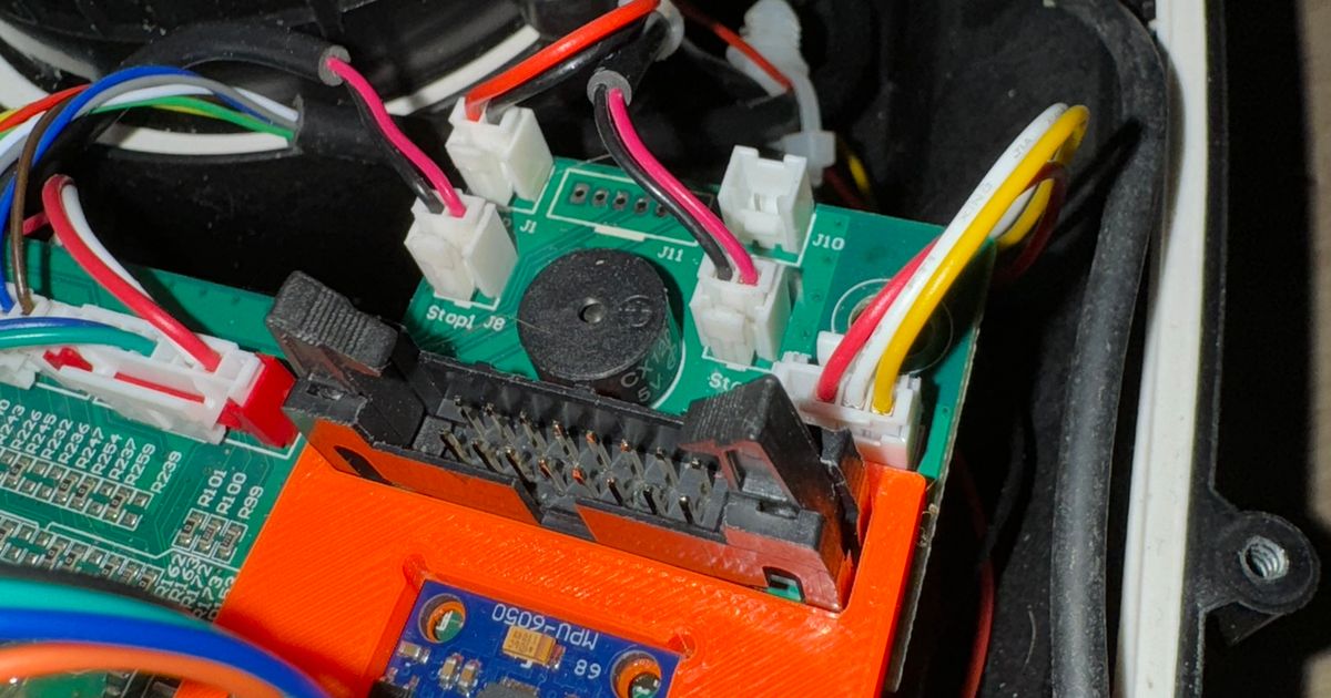 OpenMower Mowgli MPU6050 mount by Mat Download free STL model