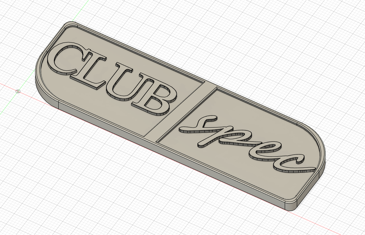 Automotive Badge (Club/GT/Sport)