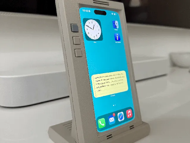Dock for Retro iPhone Case