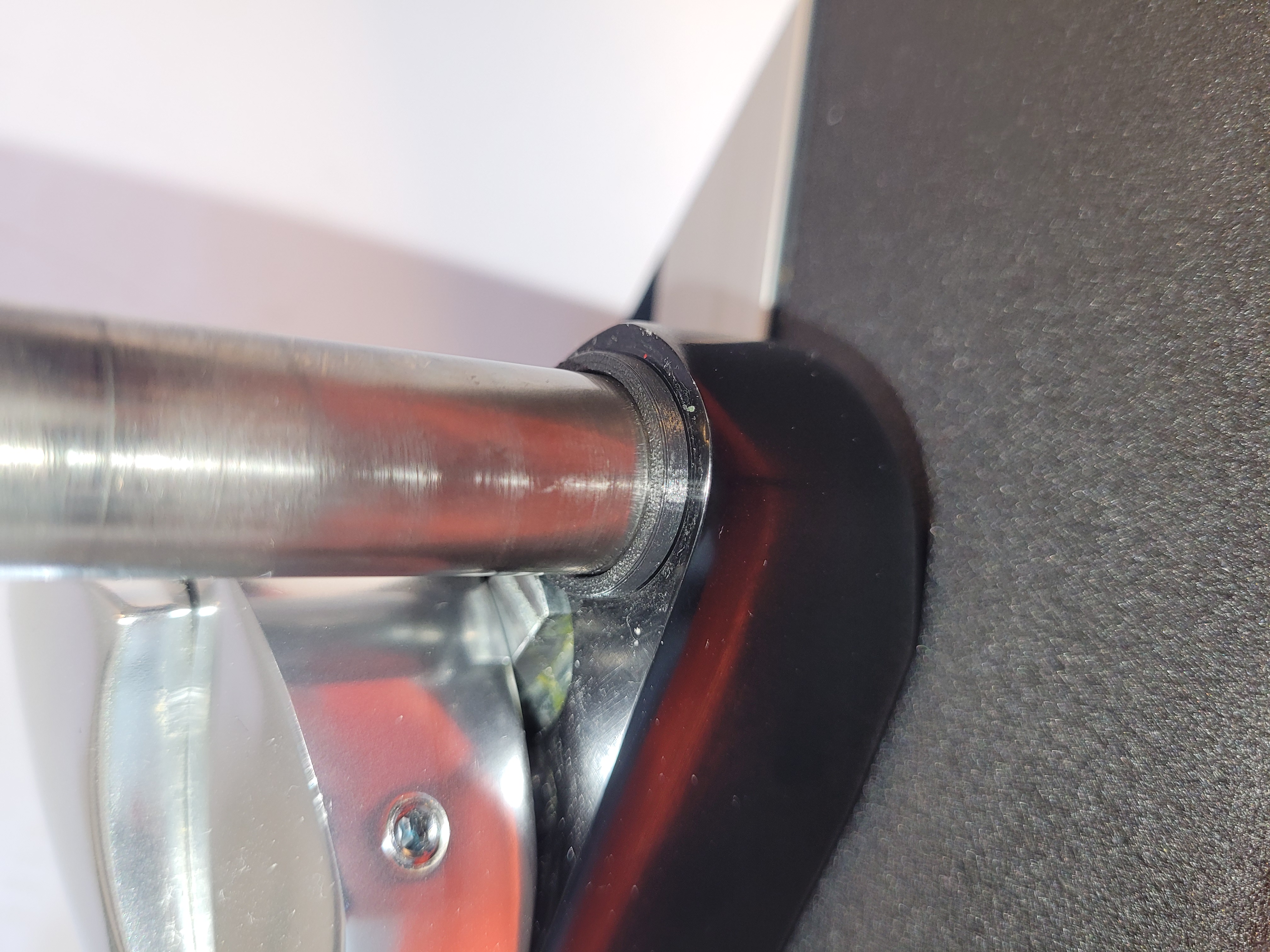 Noise-Reducing Damper for Wilson Baiardo Stringing Machine