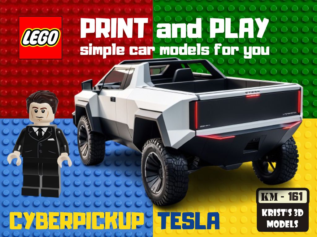 LEGO TESLA CYBERPICKUP