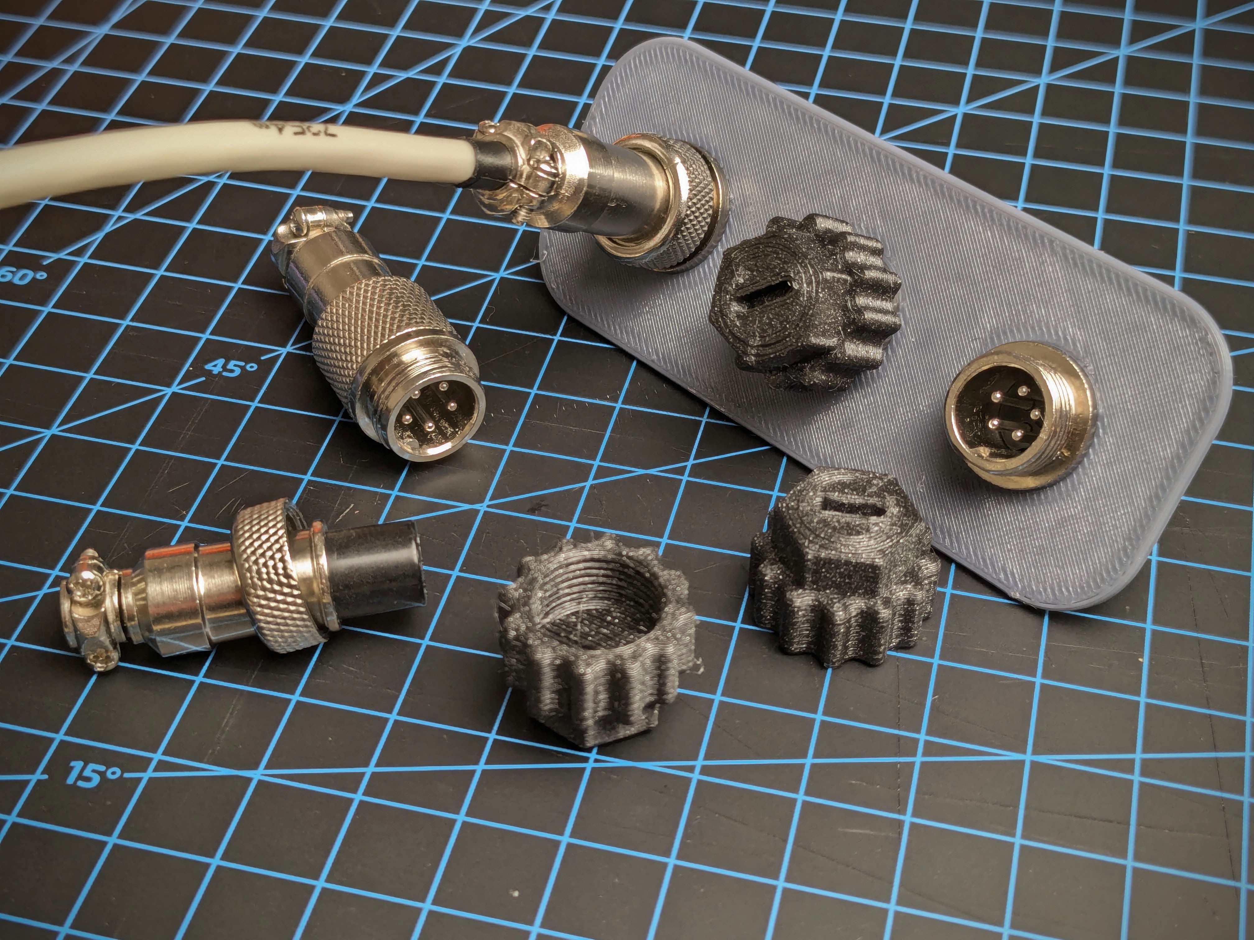 GX12 Aviation Connector Dust Cap