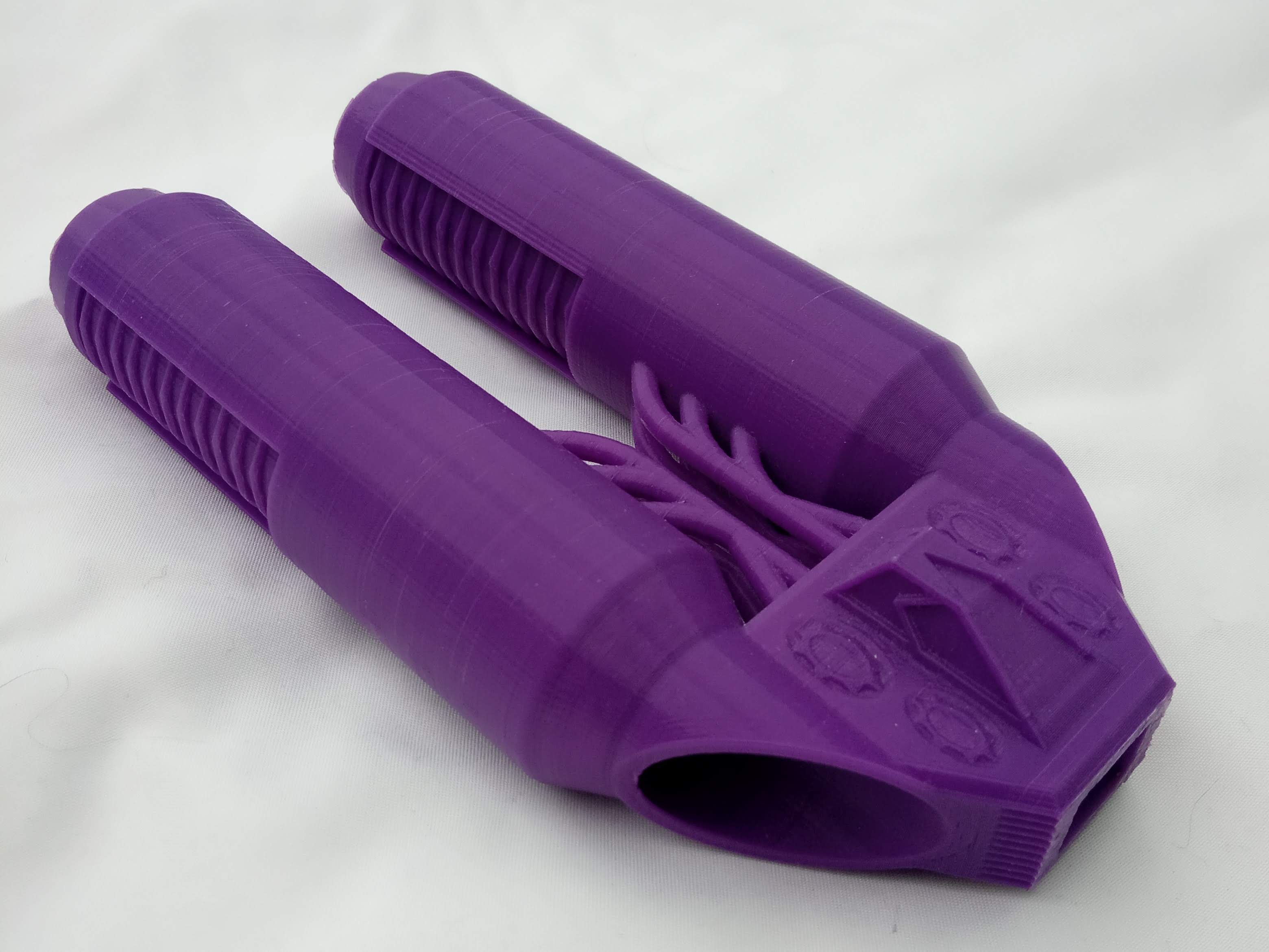 Racing spaceship with detachable engines