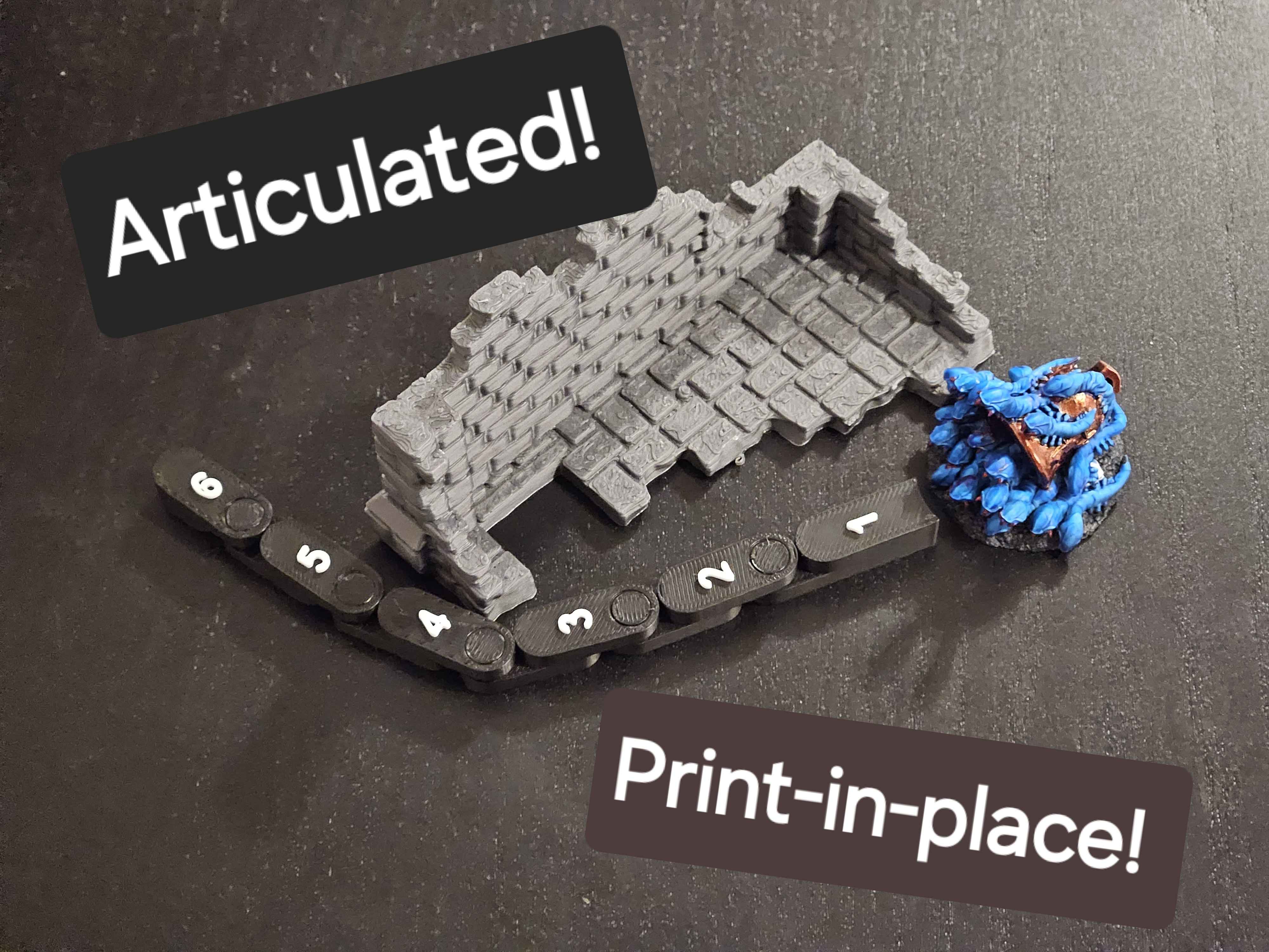 Articulated Ruler (Printinplace) by Yandalf Download free STL model