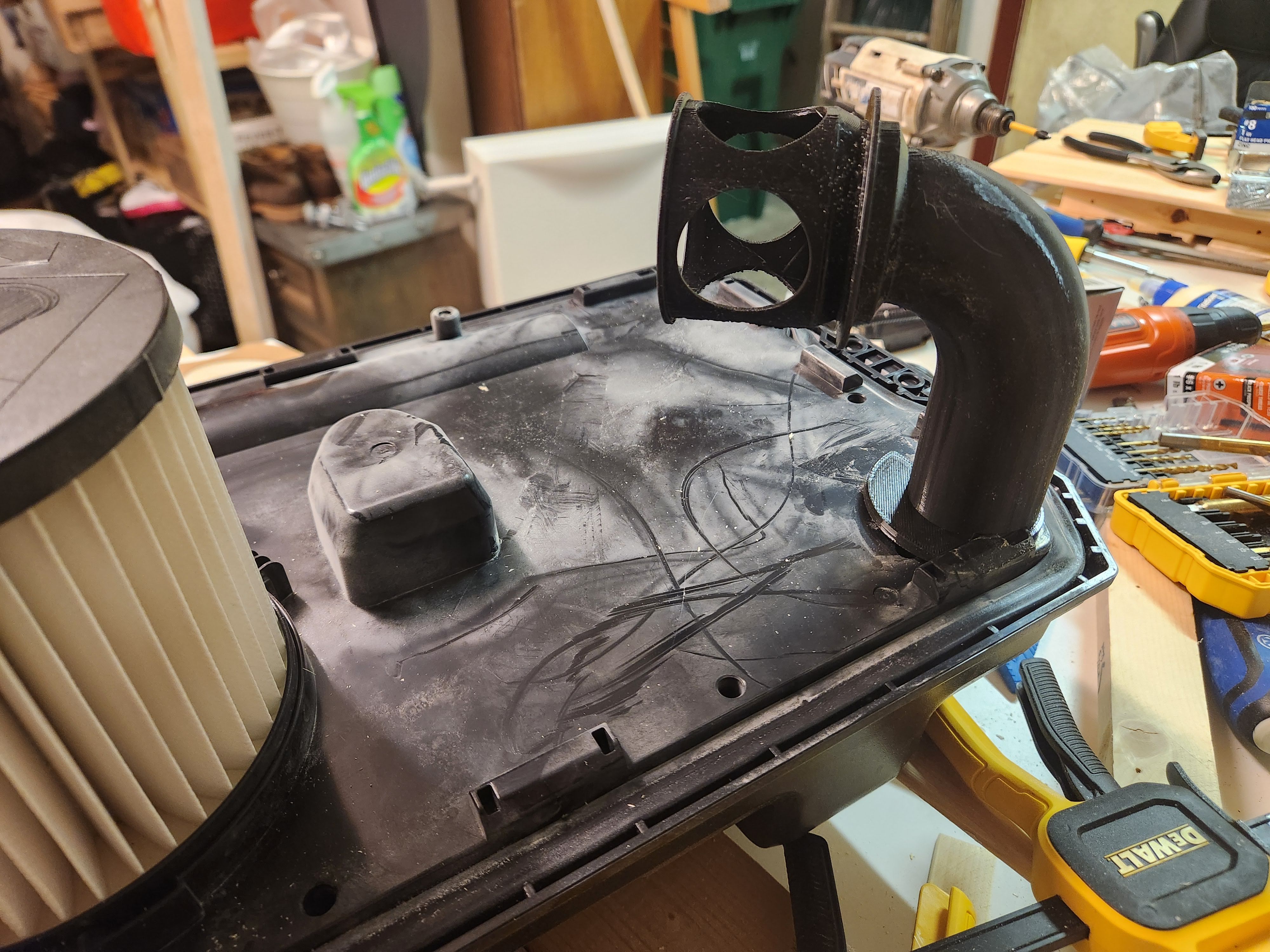 Dust Bag Adapter for Ryobi 3 Gallon Shop Vac (PCL734)