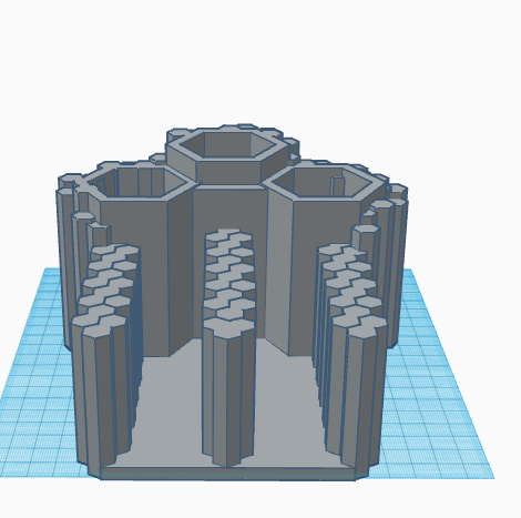 Hexagonal Pen & More Holder v2