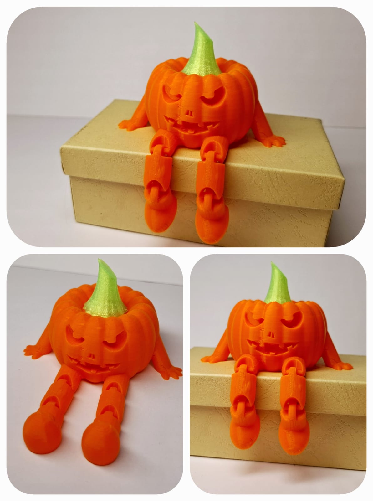 Articulated Pumpkin (Print in Place)