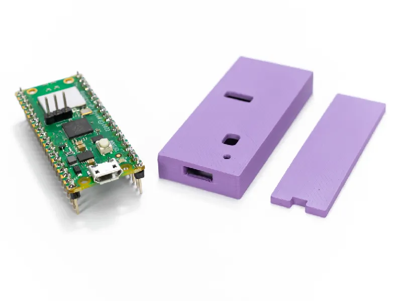Enclosure for Raspberry Pi Pico W by MS Download free STL model