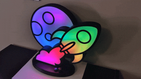 Rocket Lamp