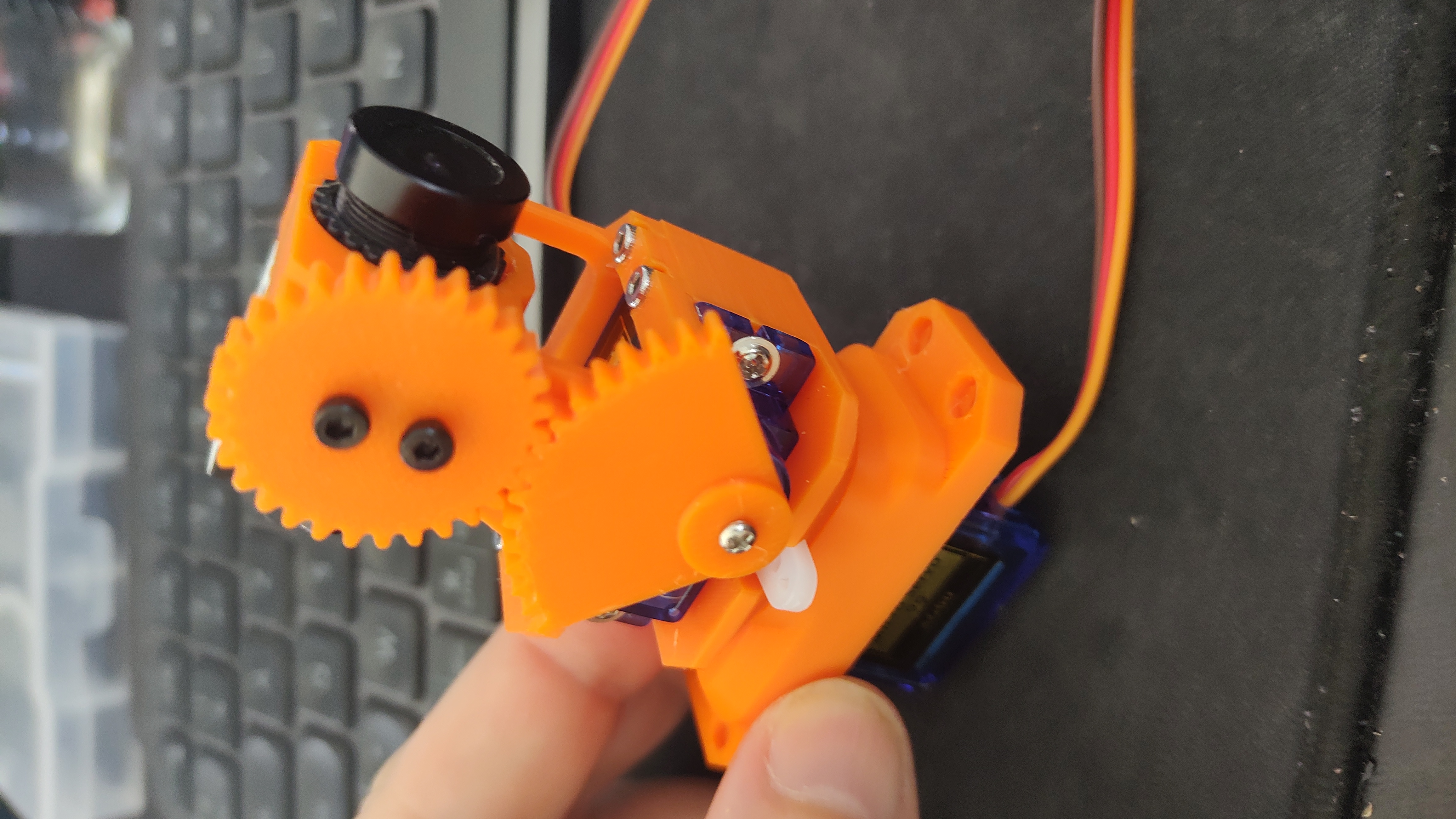 Cheap FPV Gimbal Pan/Tilt by Steve Eckerlein Download free STL