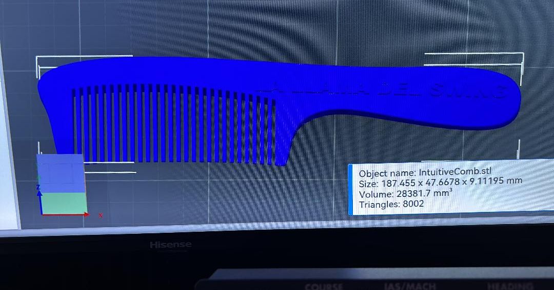 comb( by la llama del swing by JEANLAGUIRA Download free STL model