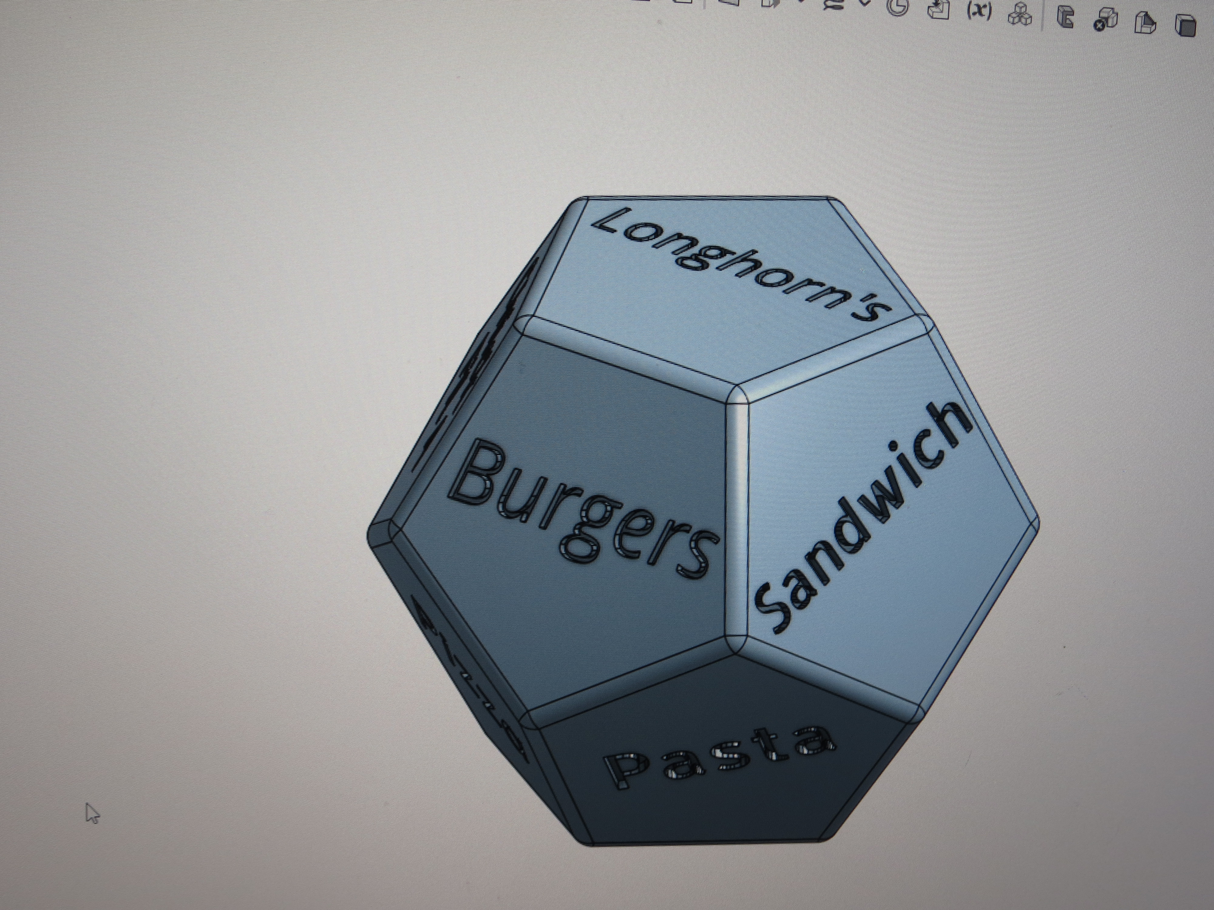 dinner dice