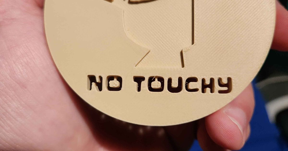 Emperor's New Groove NO TOUCHY Medallion by TylerCode Download free