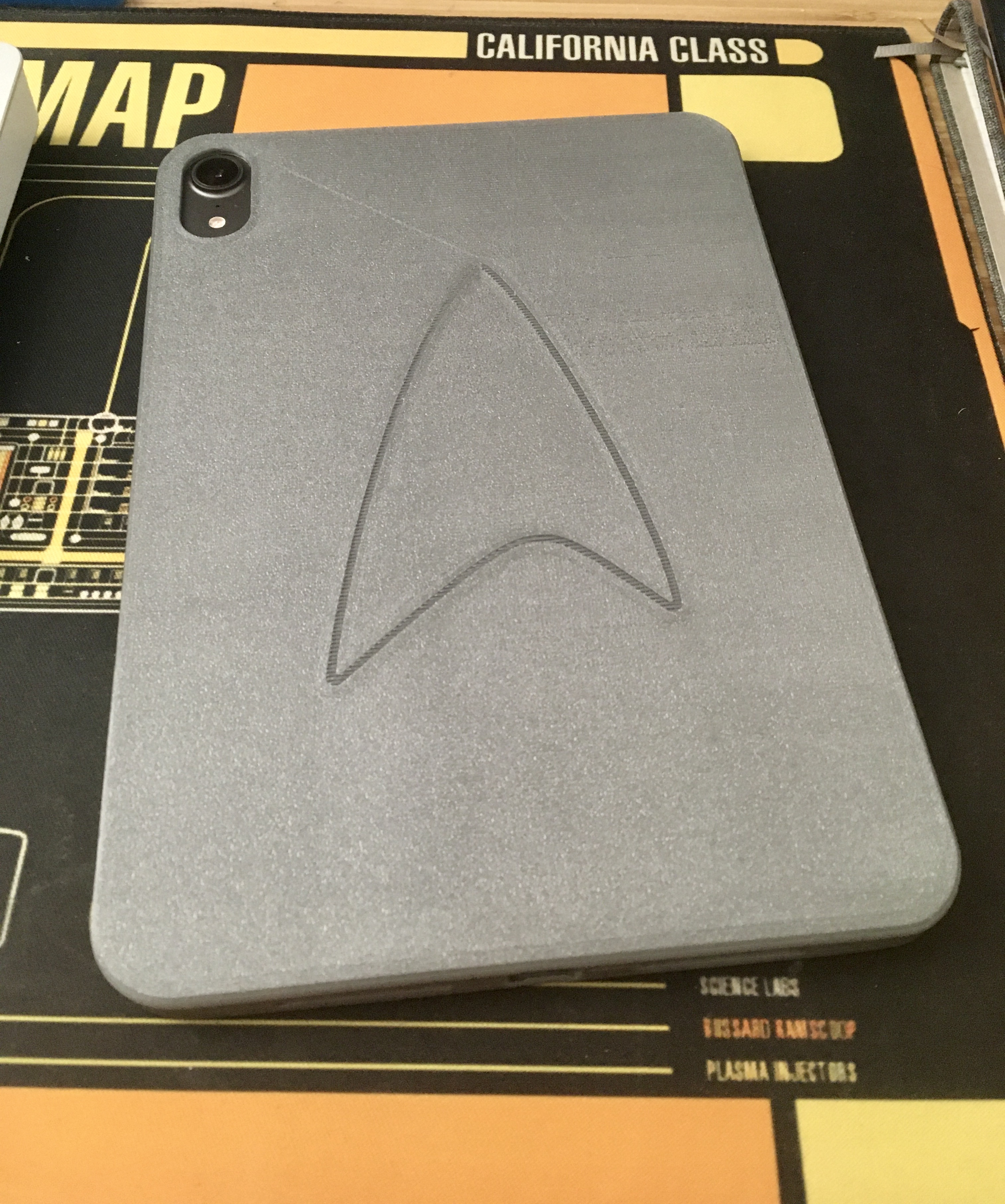 iPad mini 6 Star Trek Lower Decks PADD case