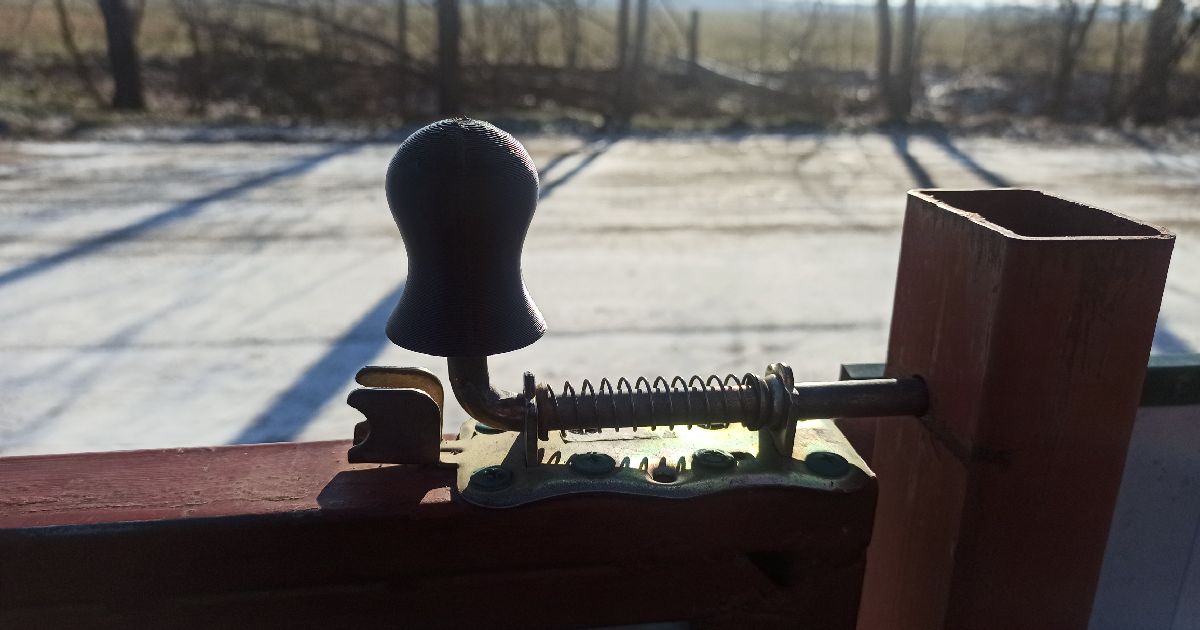 Door handle by Андрей Олешкевич Download free STL model