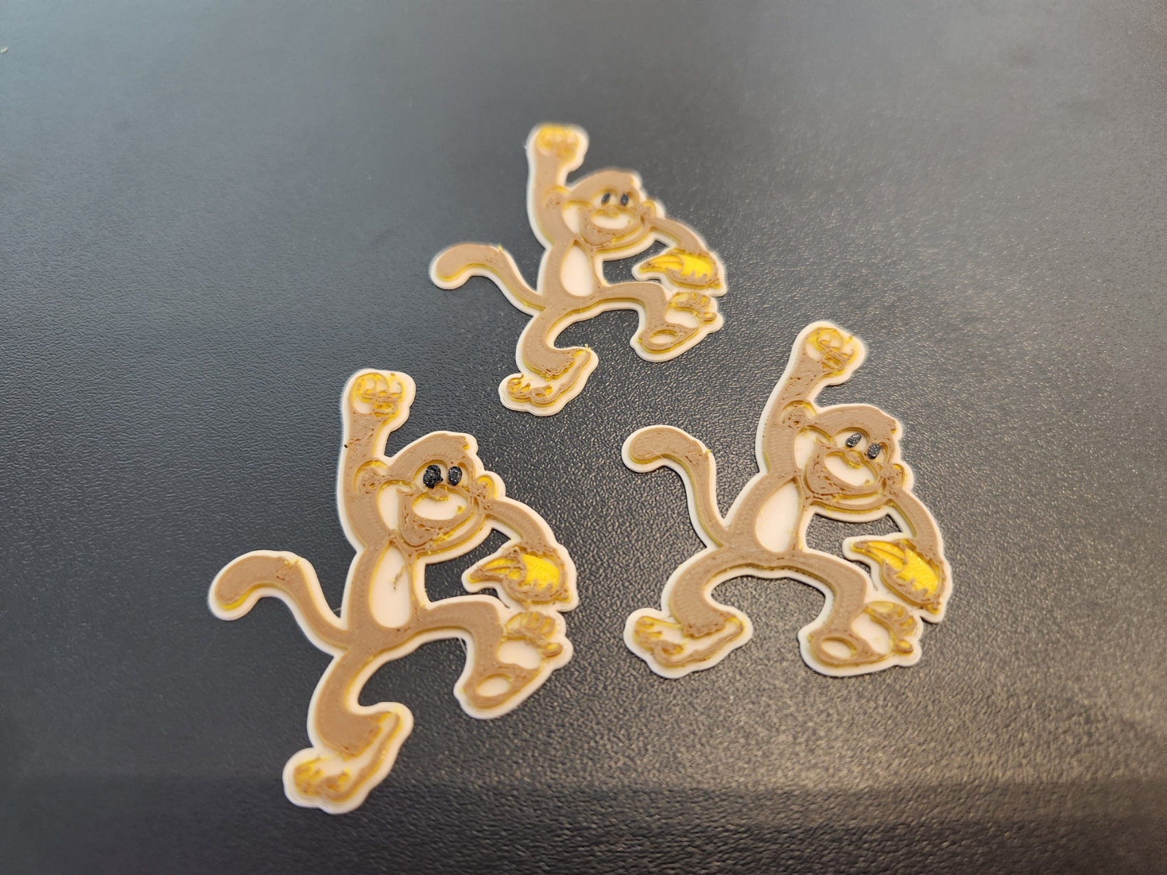 Monkey 2D cake decoration 2