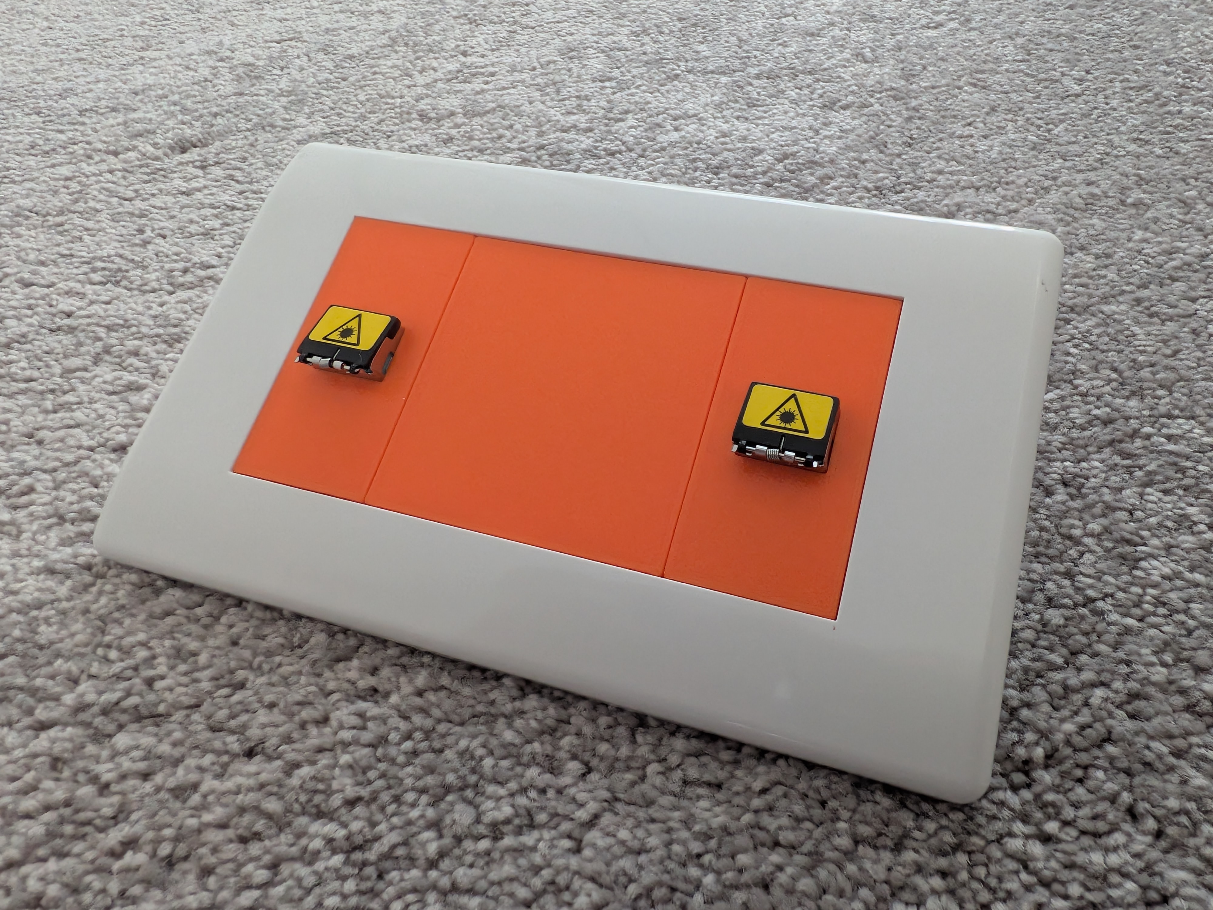 Miniatura 2 do modelo 3D Euro Module (Single / Double) Faceplate