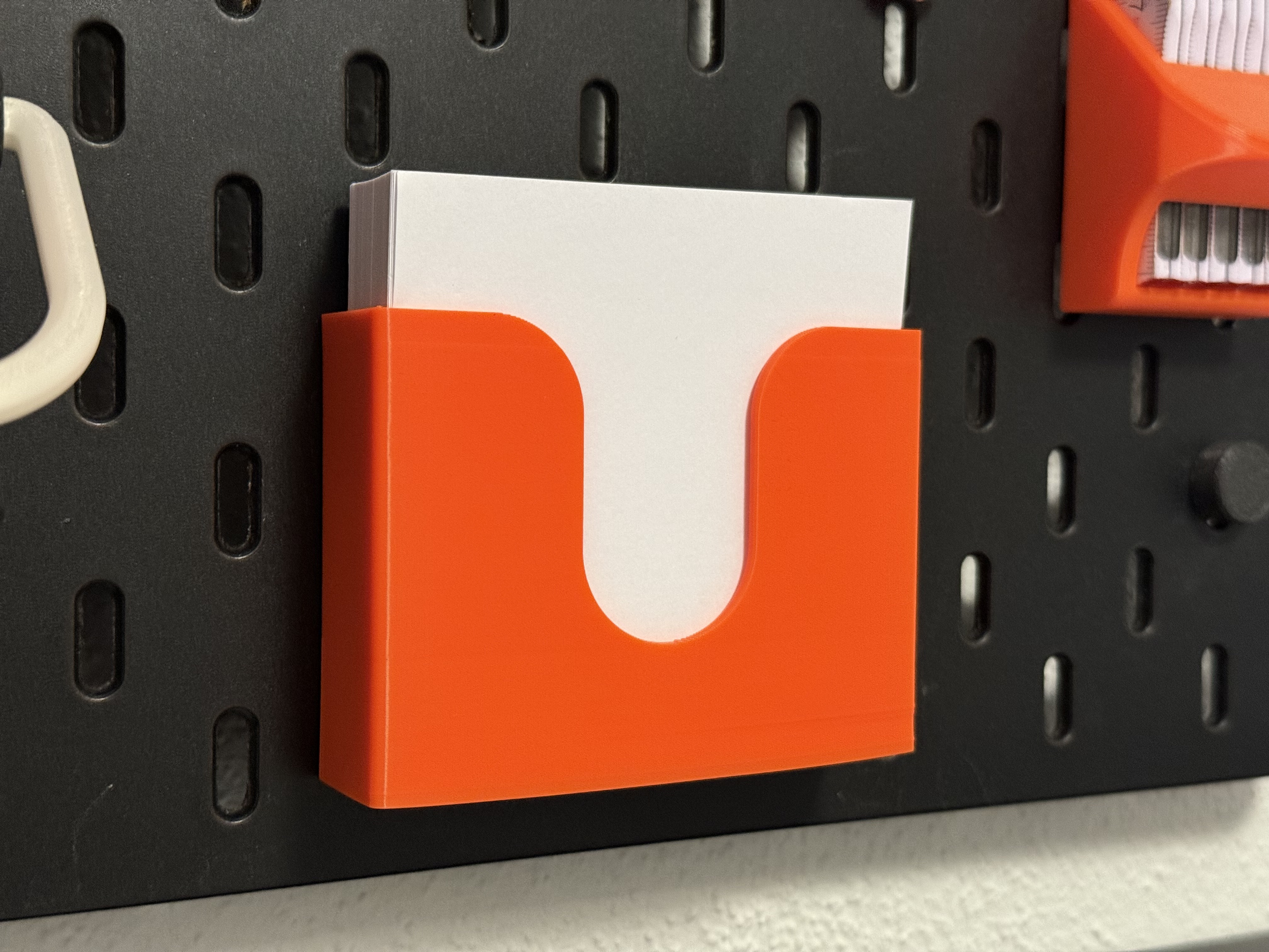 Ikea Skadis Sticky Note Holder